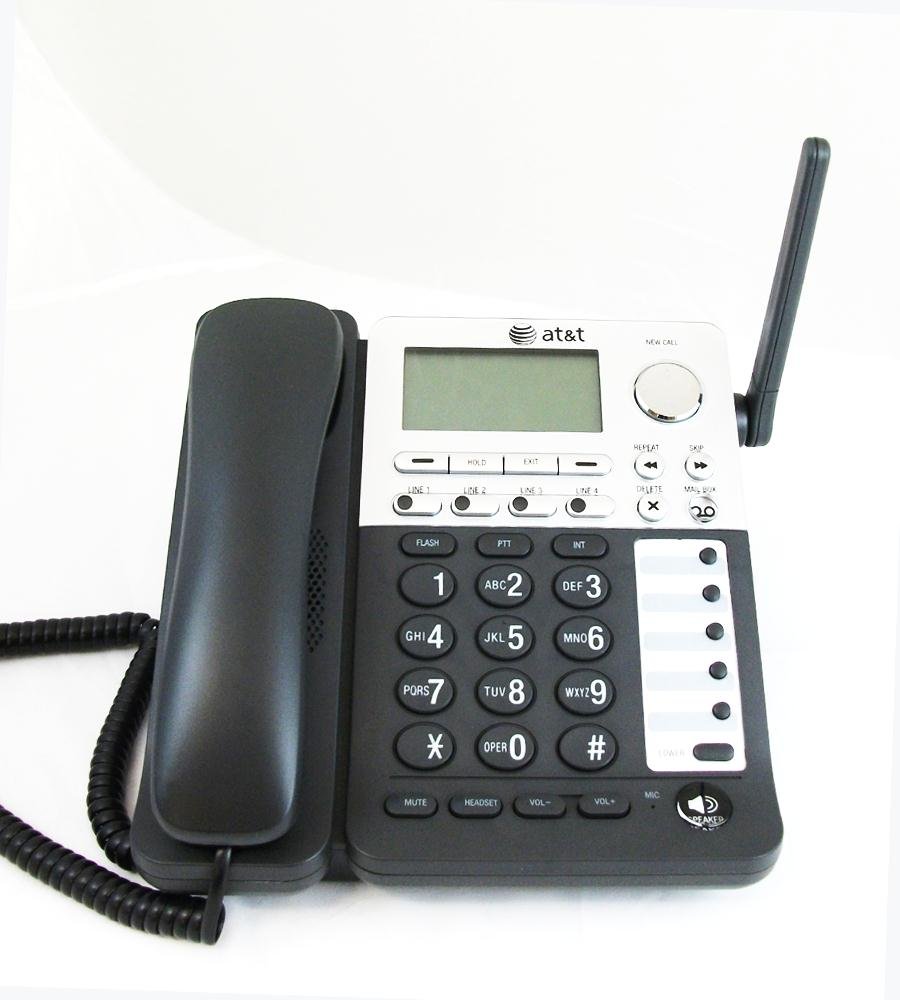 AT&T SB67148 SynJ 4-line Cordless/Corded Deskset