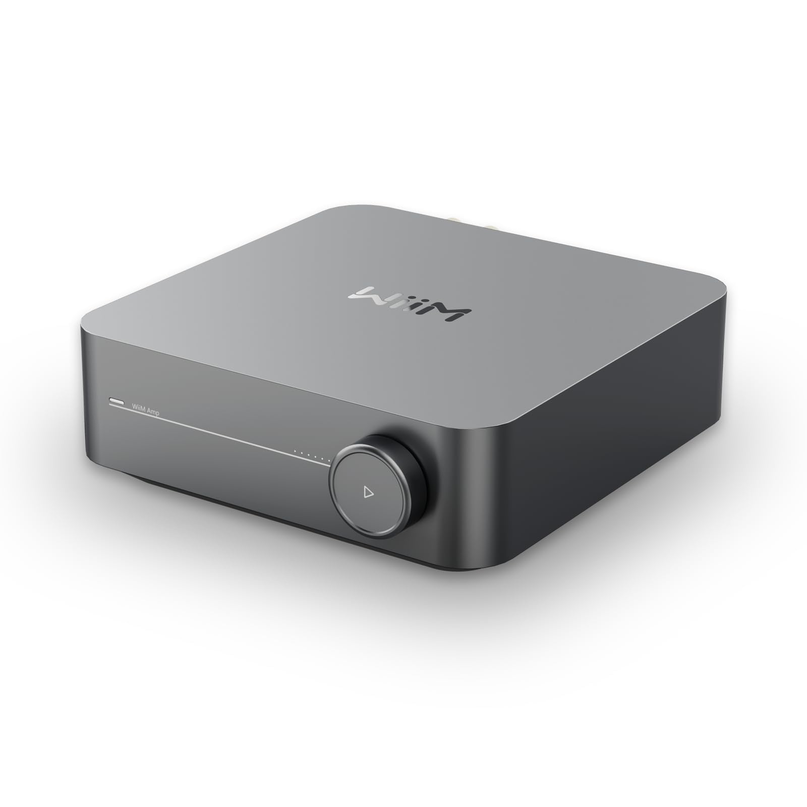 WiiM Amp Streaming Amplifier for Passive Speakers with HDMI ARC, Space Gray