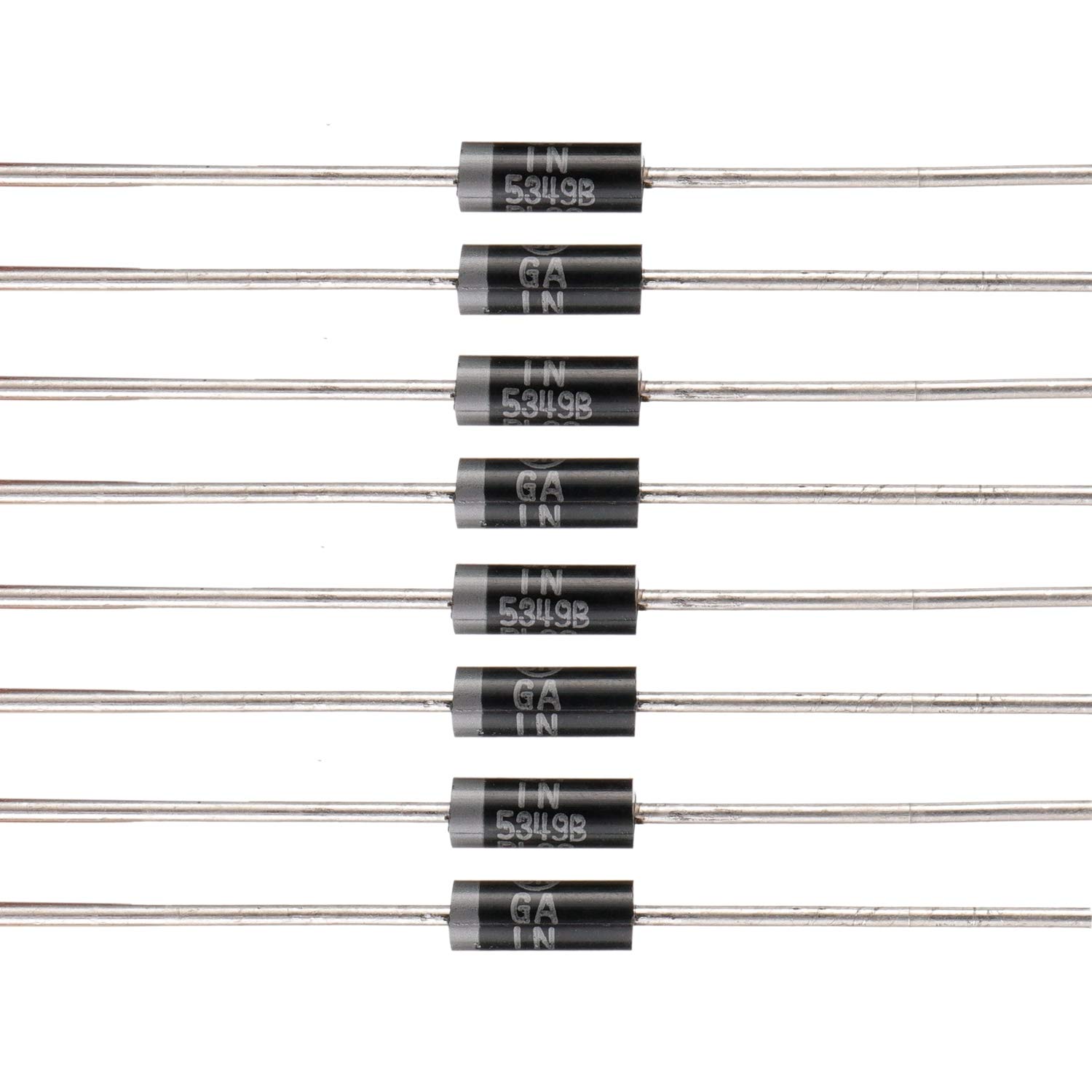 BOJACK 1N5349B 5W 12V Power Zener Diodes 1N5349 5 Watt 12 Volt Axial Diodes T-18 (Pack of 30)