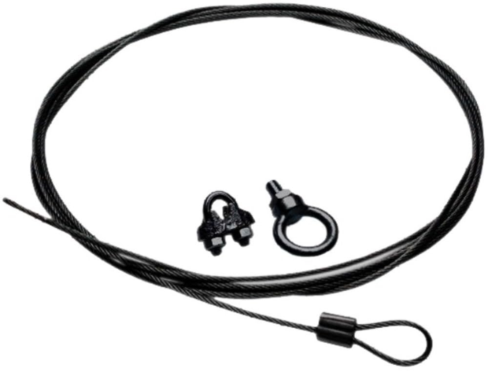 Bogen CK10B Black 10 Foot Cable And Clamp