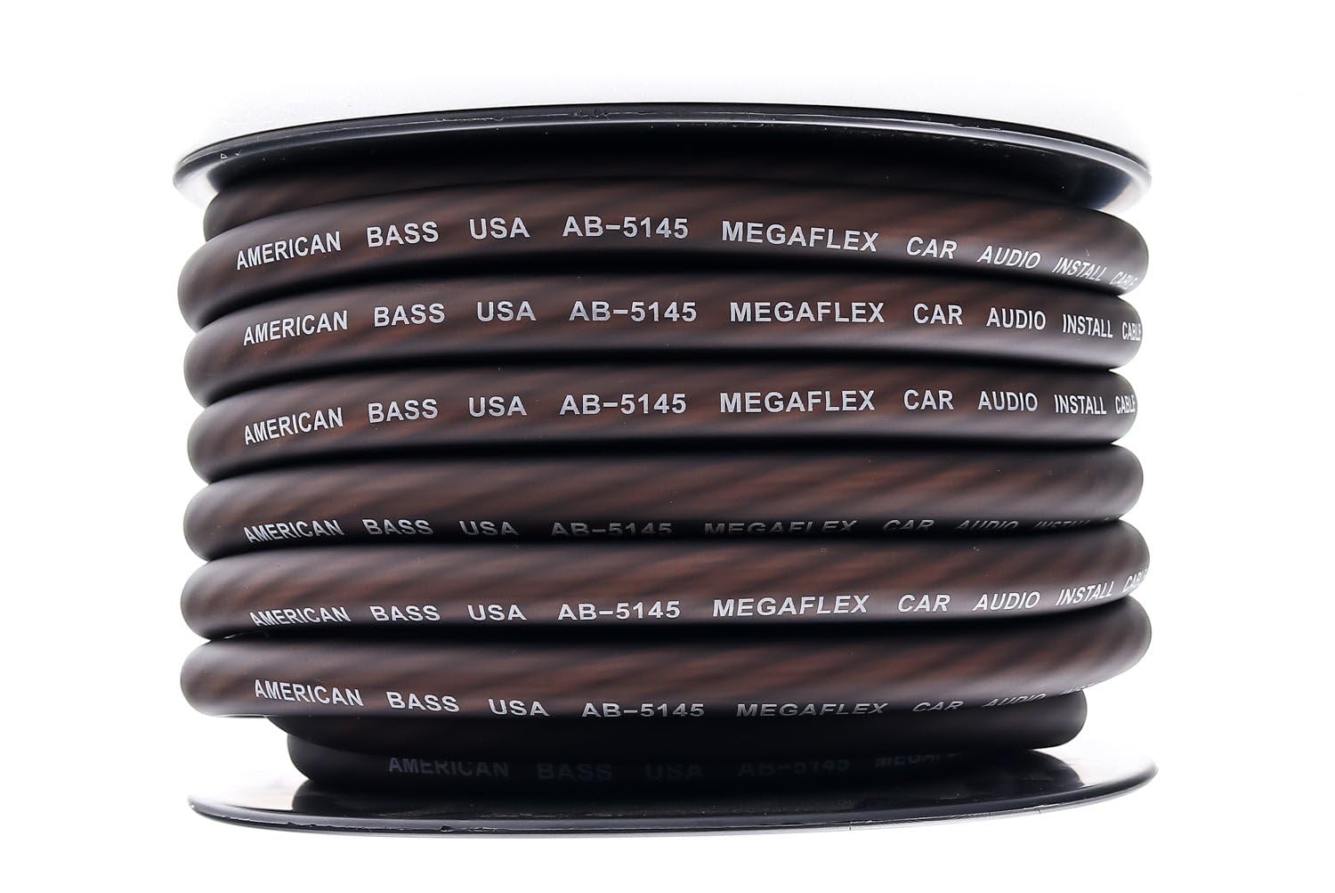 American Bass AB5145BLACK Power Wire 1/0 Gauge 50 Foot  Black