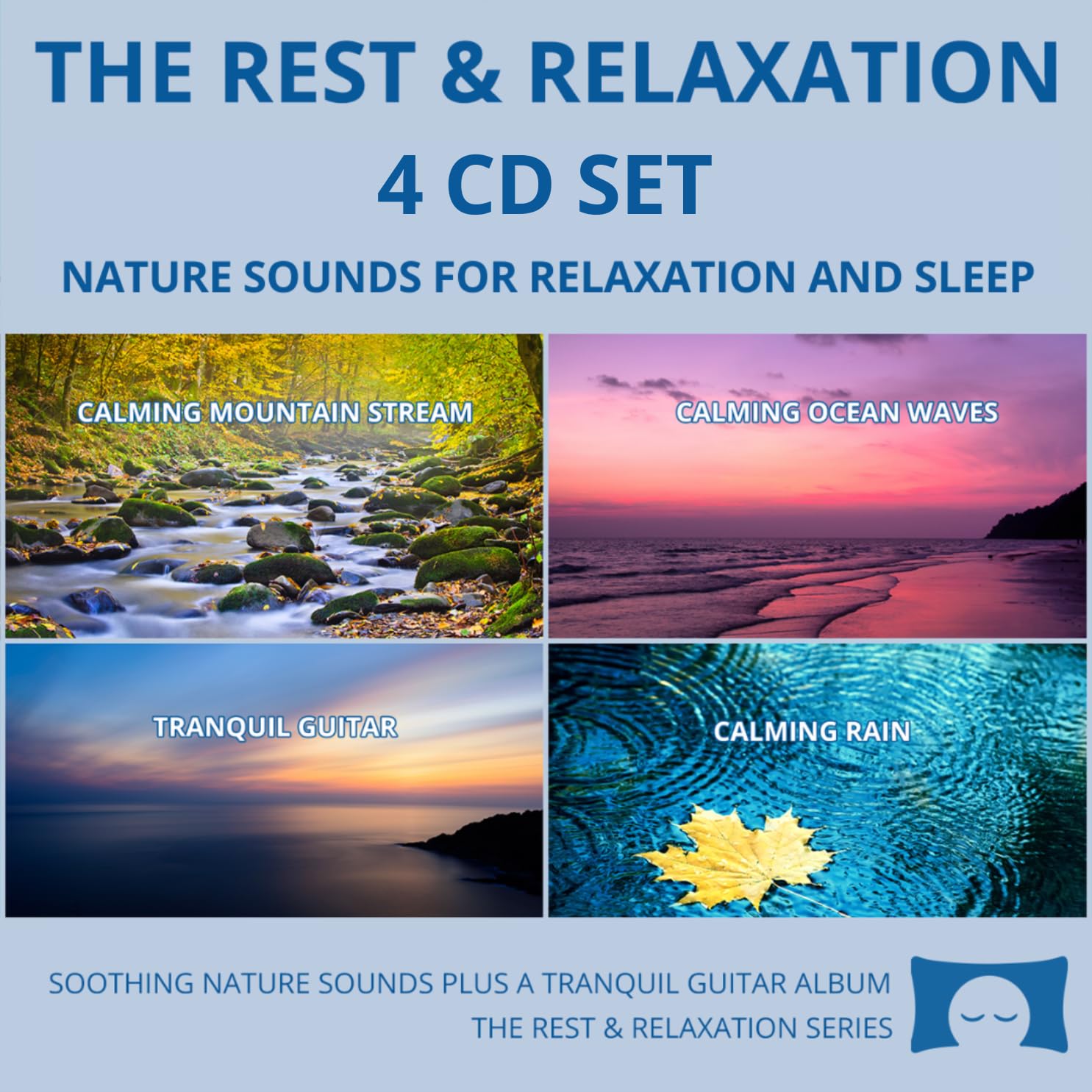 Relaxing Nature Sounds 4 Album Set - for Meditation, Relaxation and Sleep - Nature's Perfect White Noise