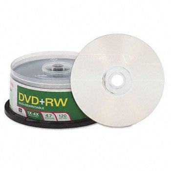Verbatim 94834 4X DVD+RWs, 30-Count Spindle