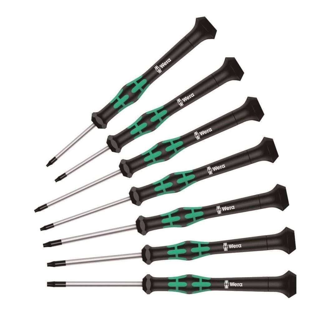 Wera 2067/7 Kraftform Micro Torx HF Precision Screwdriver Set
