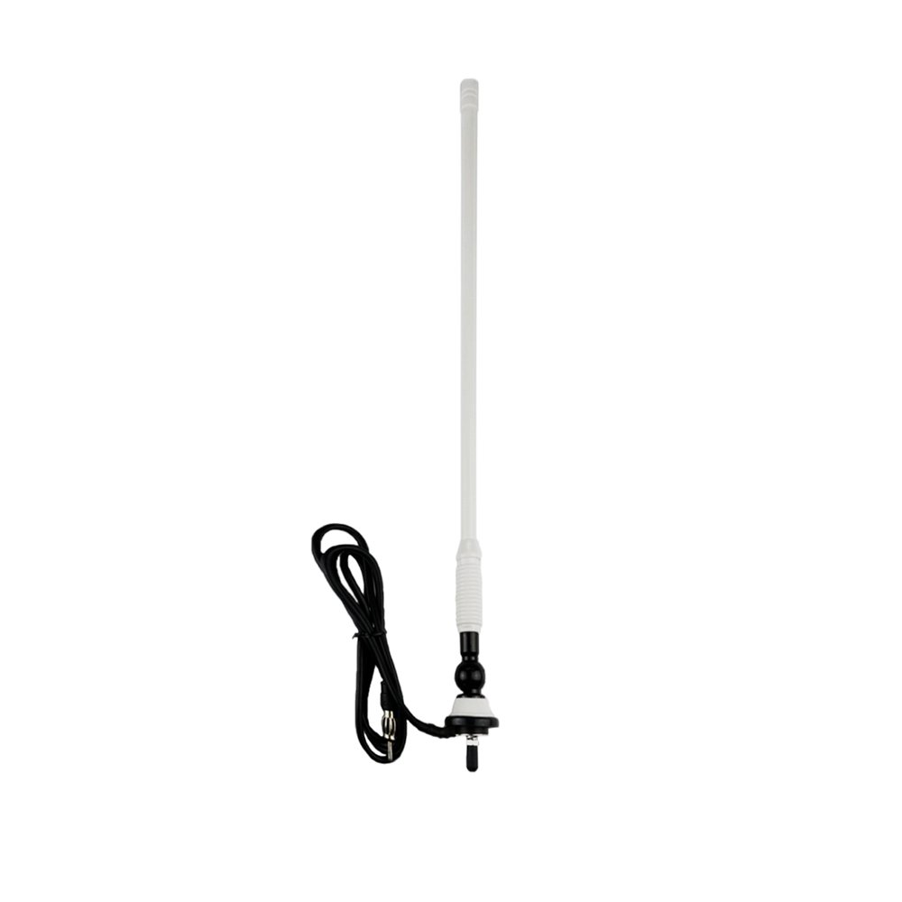 Herdio Waterproof Marine Antenna Rubber Duck Dipole Flexible Mast FM AM Antenna for Boat Radio Car ATV UTV RZR SPA