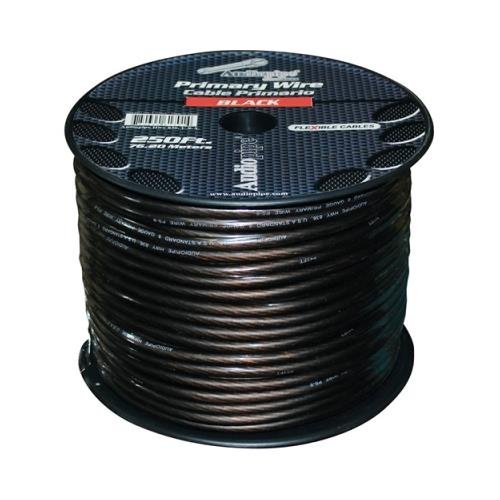 Audiopipe PS4BK 4 Gauge Flexible Power Cable Black 250 ft.