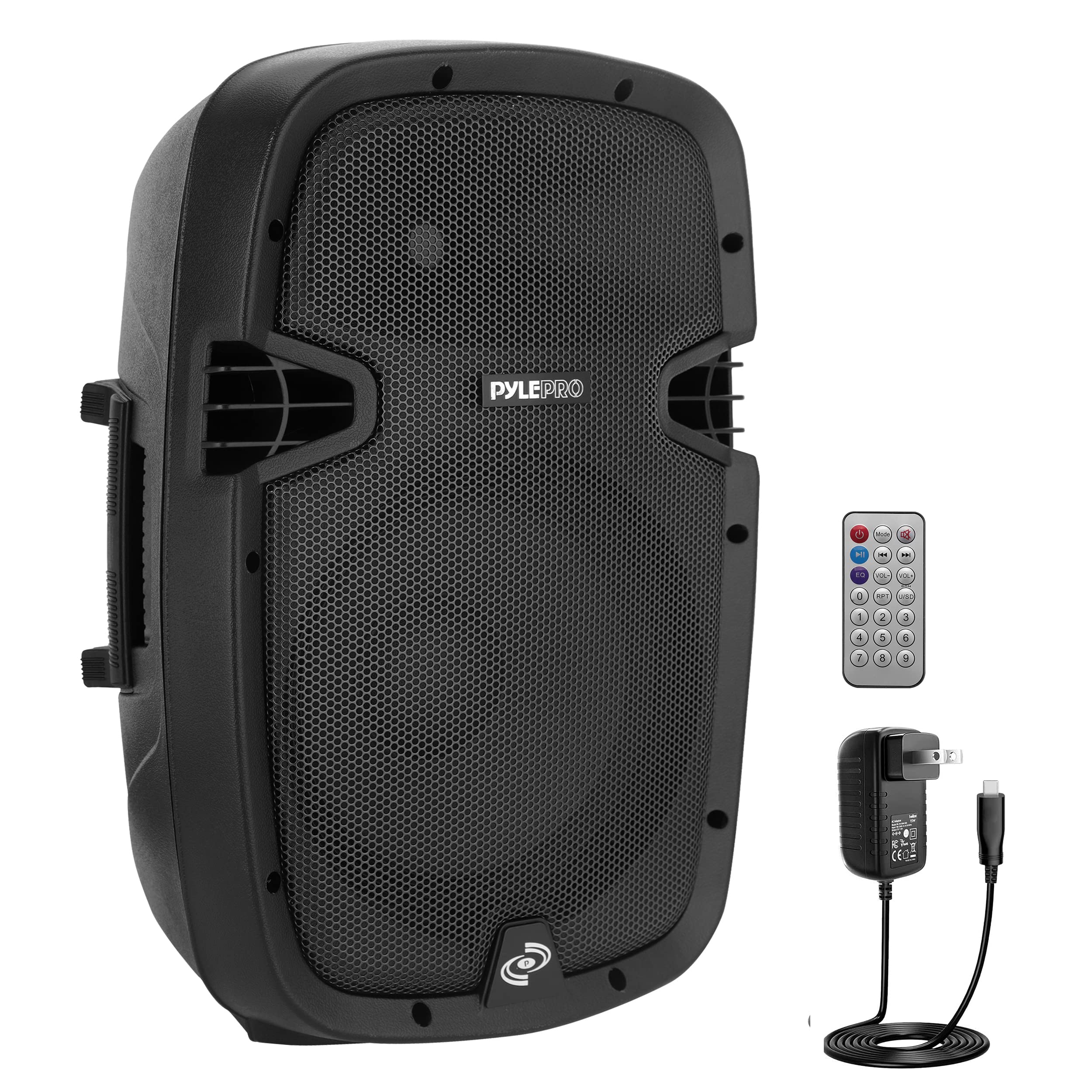 Pyle PPHP1037UB 10" 700 Watt 2 Way Bluetooth PA Speaker System w/Sound Recording