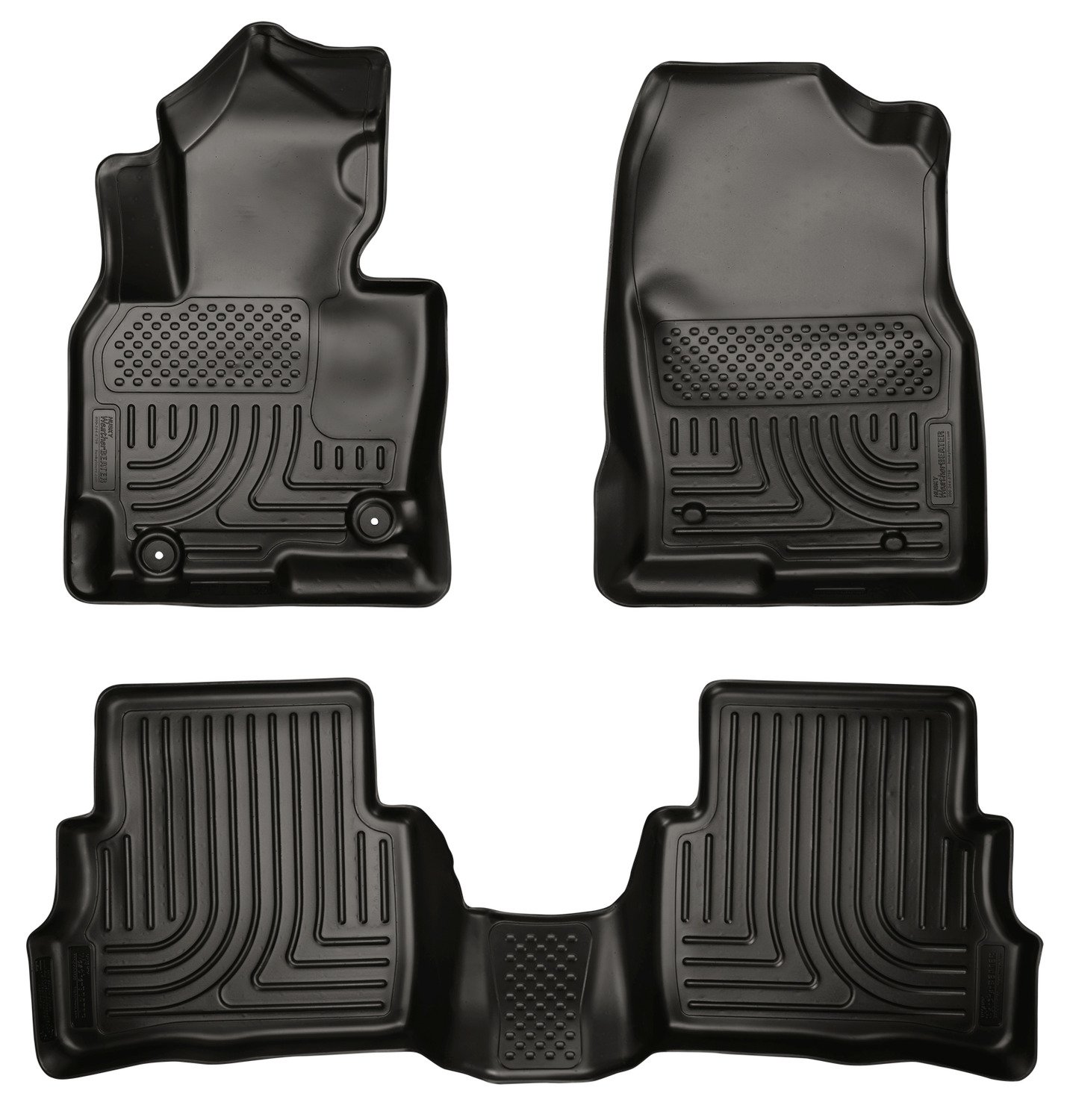 Husky 99731 Front/2nd Seat Floor Liners For 13-16 Mazda CX-5
