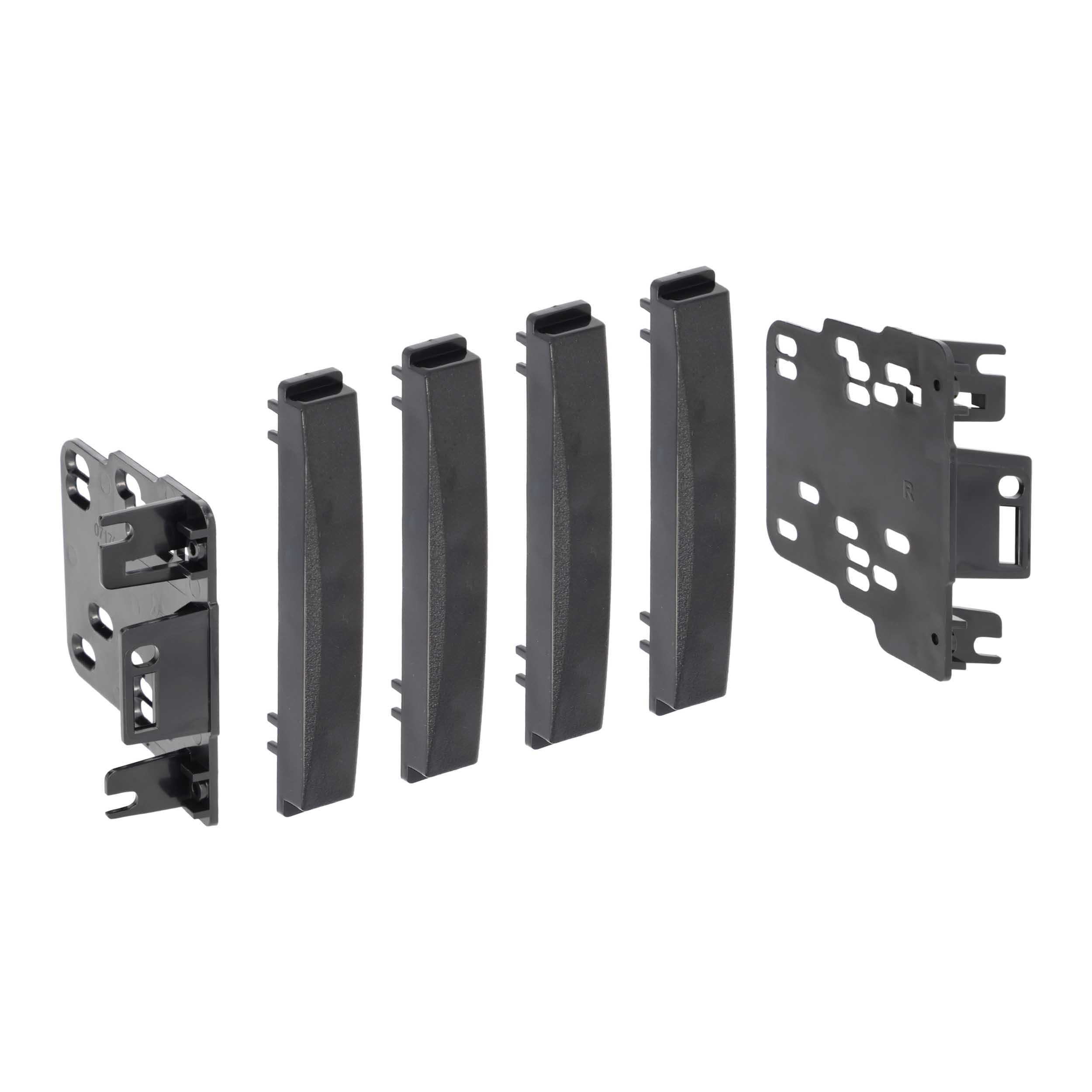 Metra 95-6511 ISO 2DIN Install Kit for 07+ Chrysler/Jeep/Dodge/Mitsubishi/RAM/VW