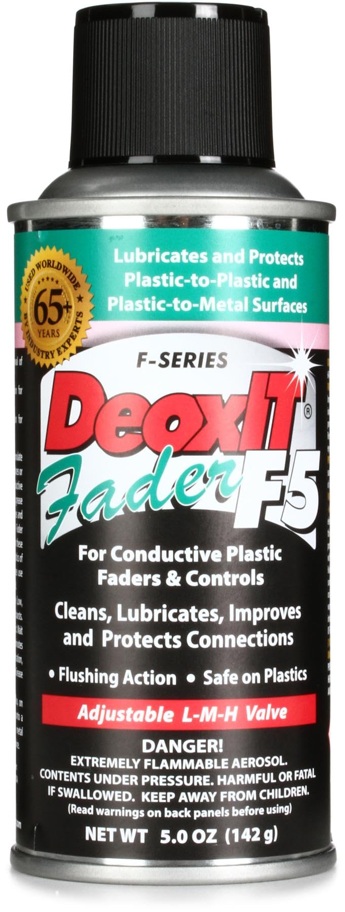 Hosa F5S-H6 CAIG DeoxIT FaderLube, 5% Spray, 5 oz
