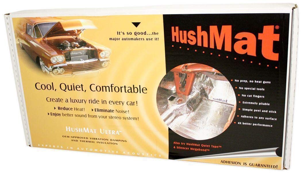 Hushmat 10500 Bulk Kit Black (30) 12" x 23" sheets 58.1 Square Feet
