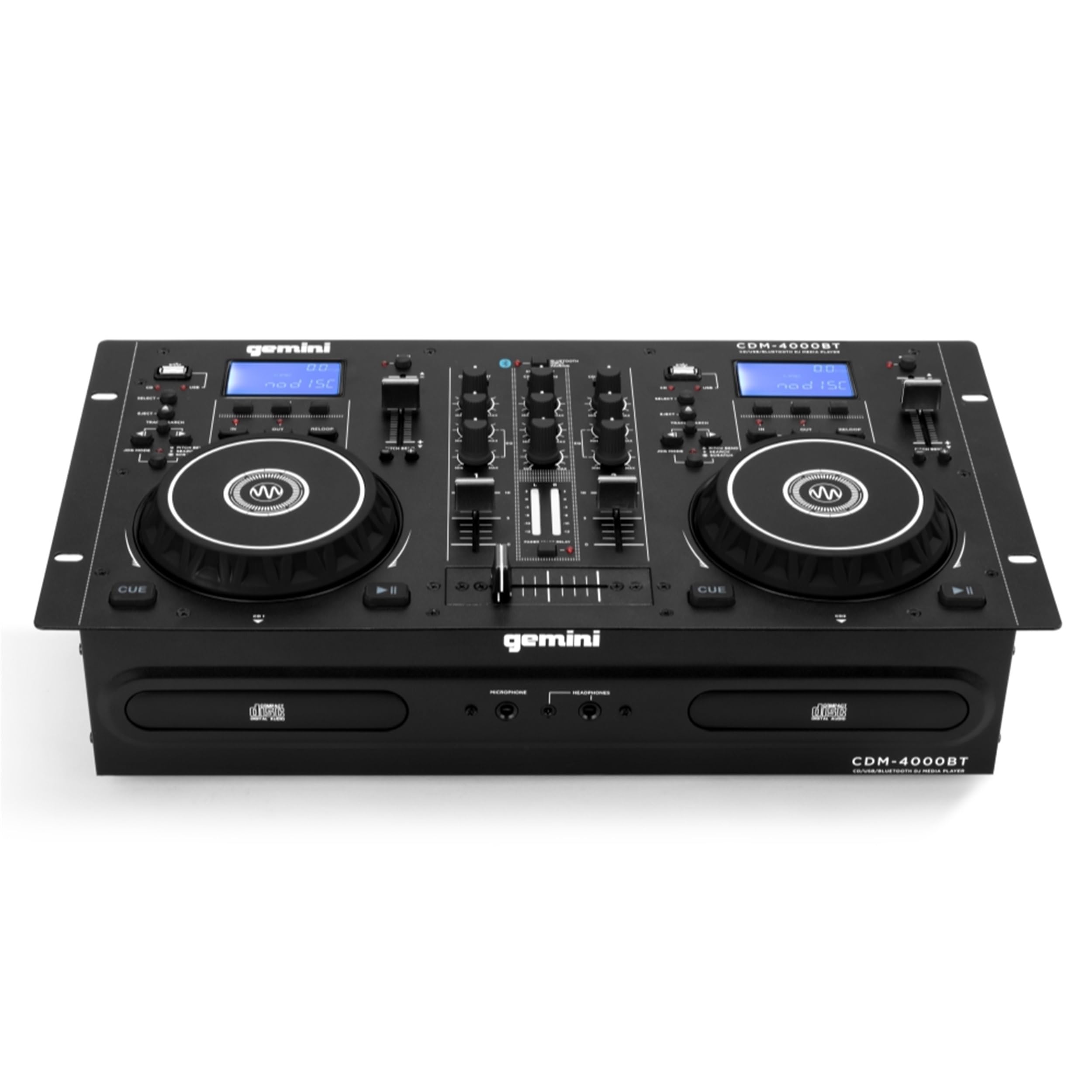 Gemini CDM-4000BT CD/Mixer Combo Player with Bluetooth Input