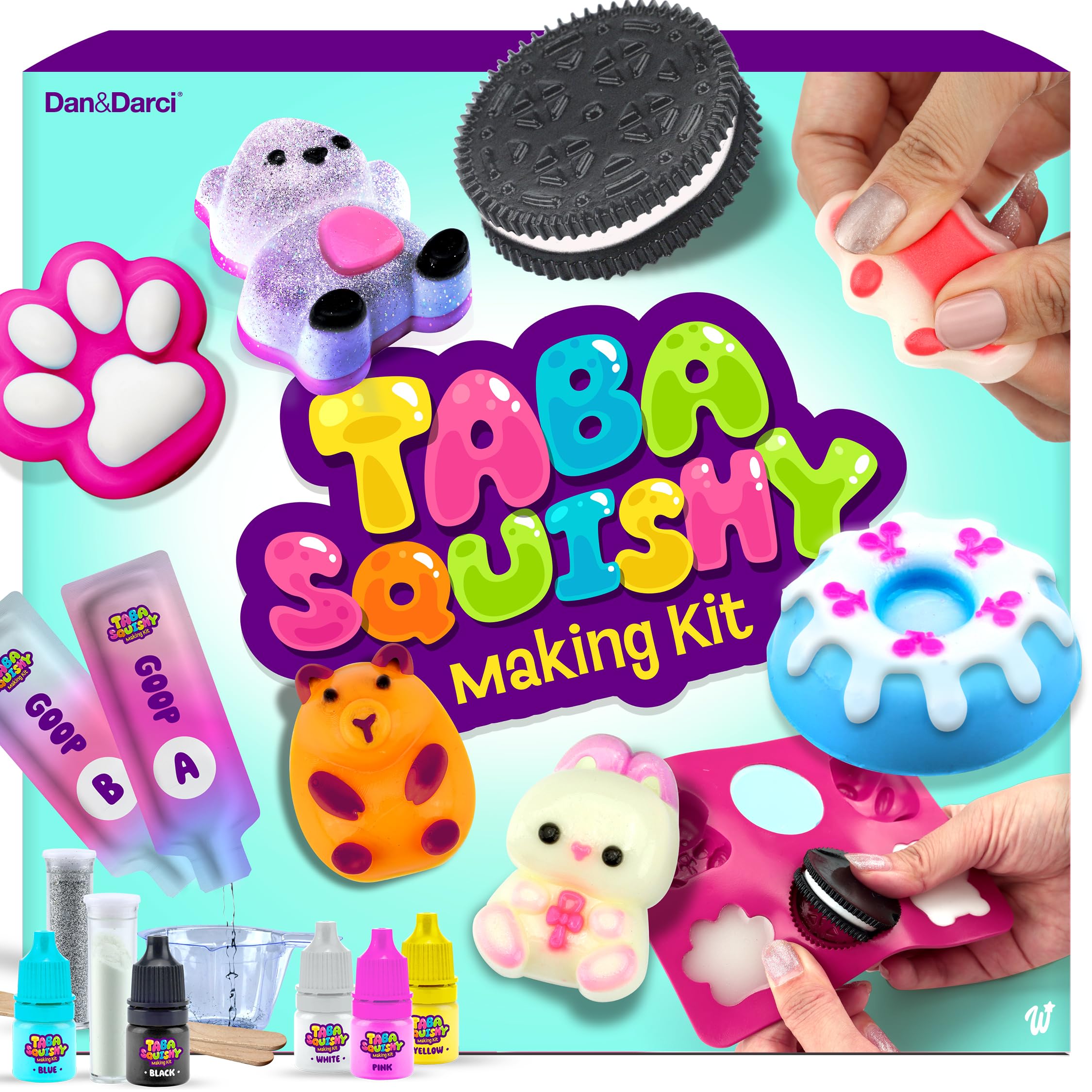 Taba Squishy Making Kit for Kids - Squishies Craft Kits - Gifts for Girls