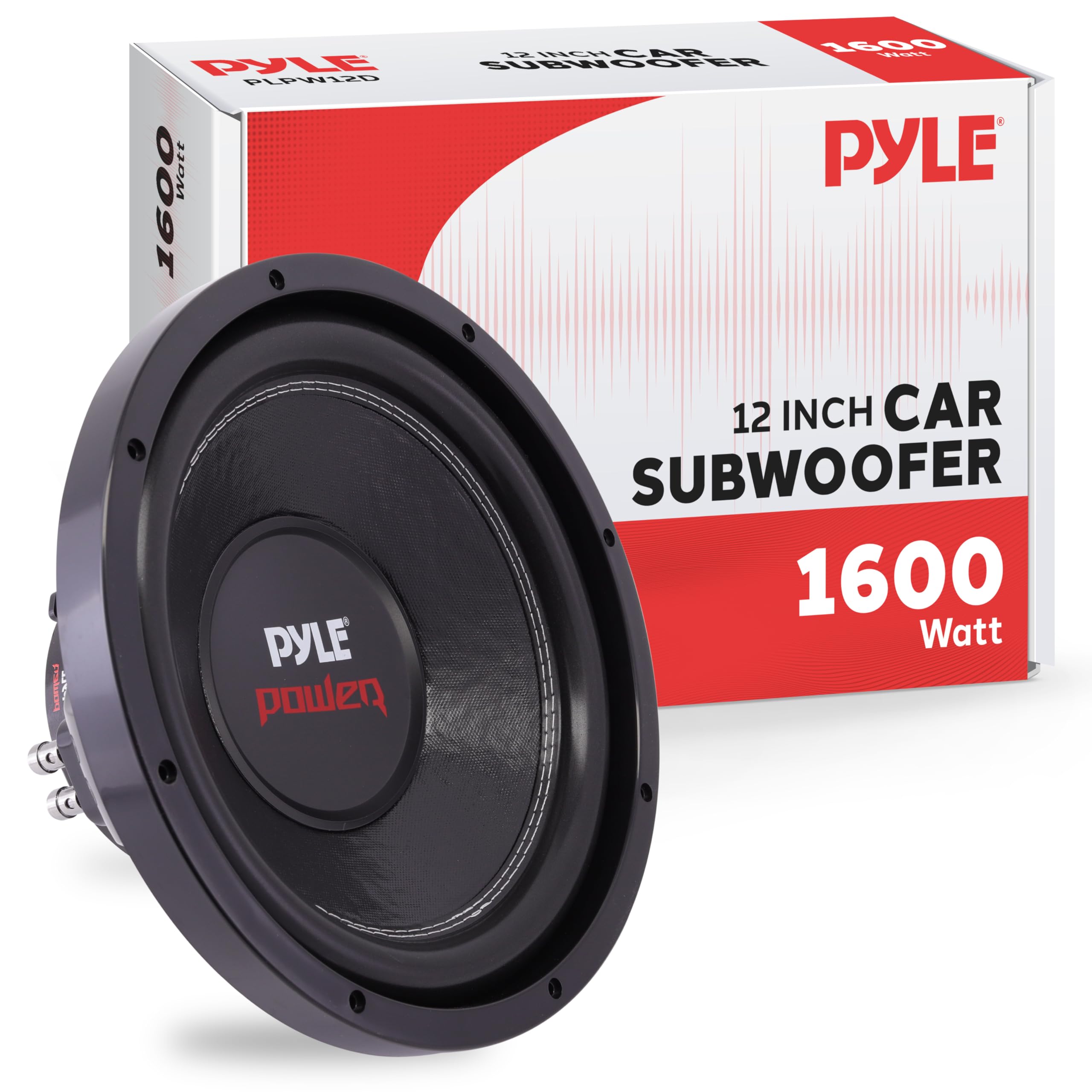Pyle PLPW12D 12" 1600 Watt DVC Car Subwoofer