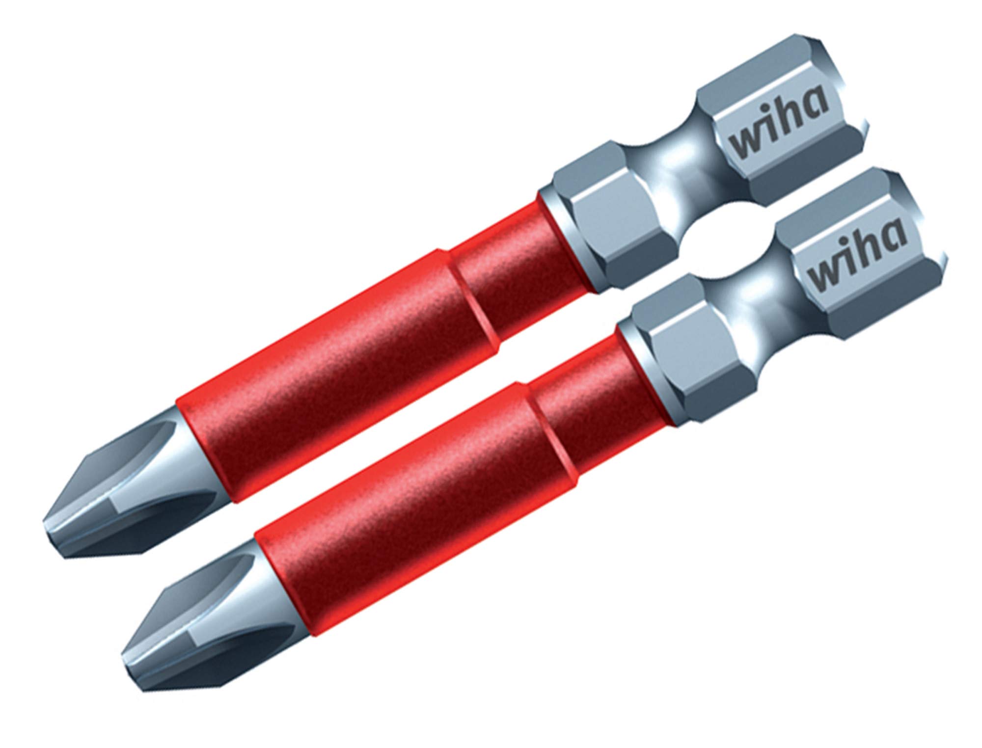 Wiha 76844 Terminator Impact Bit Phillips #2 x 49mm – 2 Pack