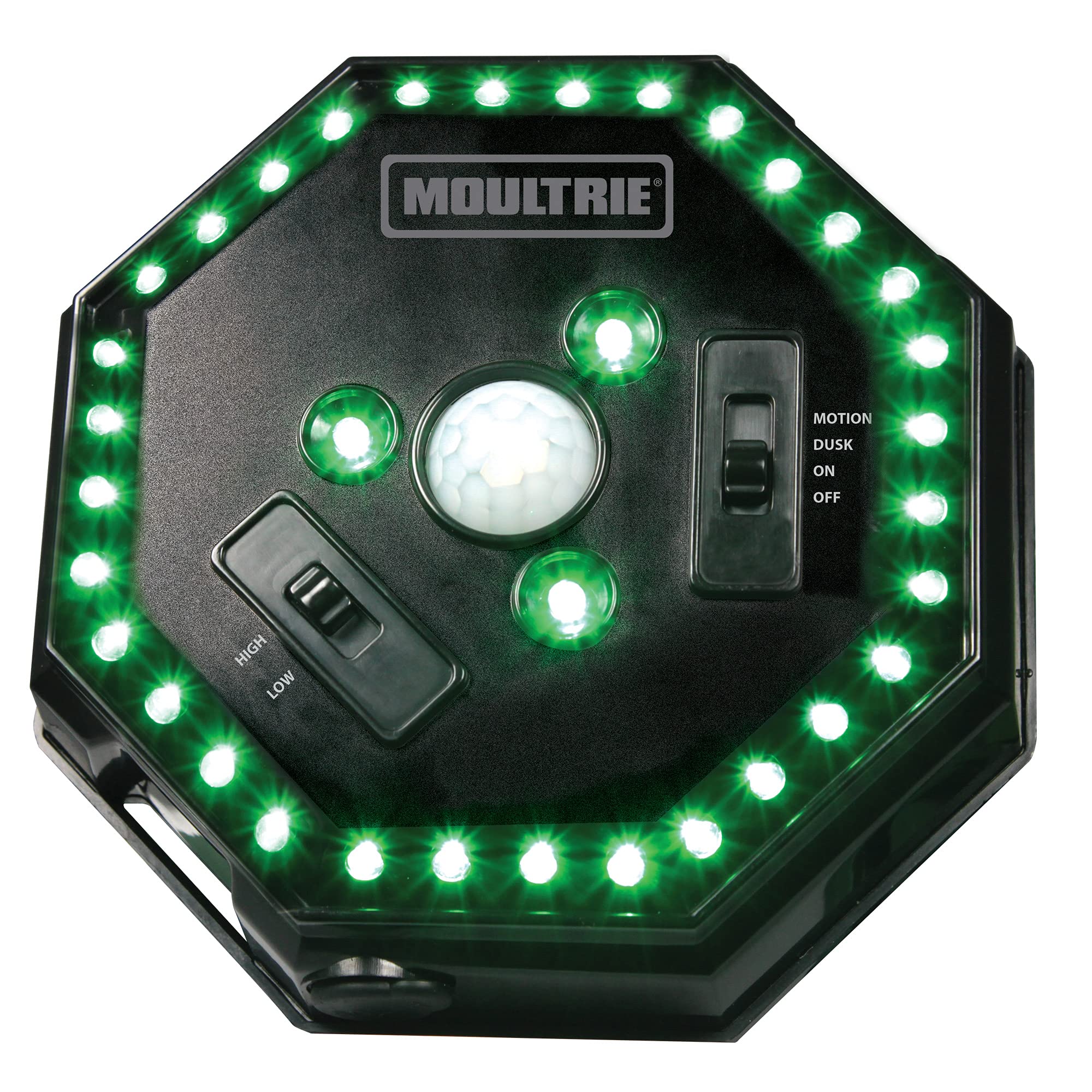 Moultrie Feeder Hog Light - 35 Green LEDs, 4-Way Switch, Motion Activated