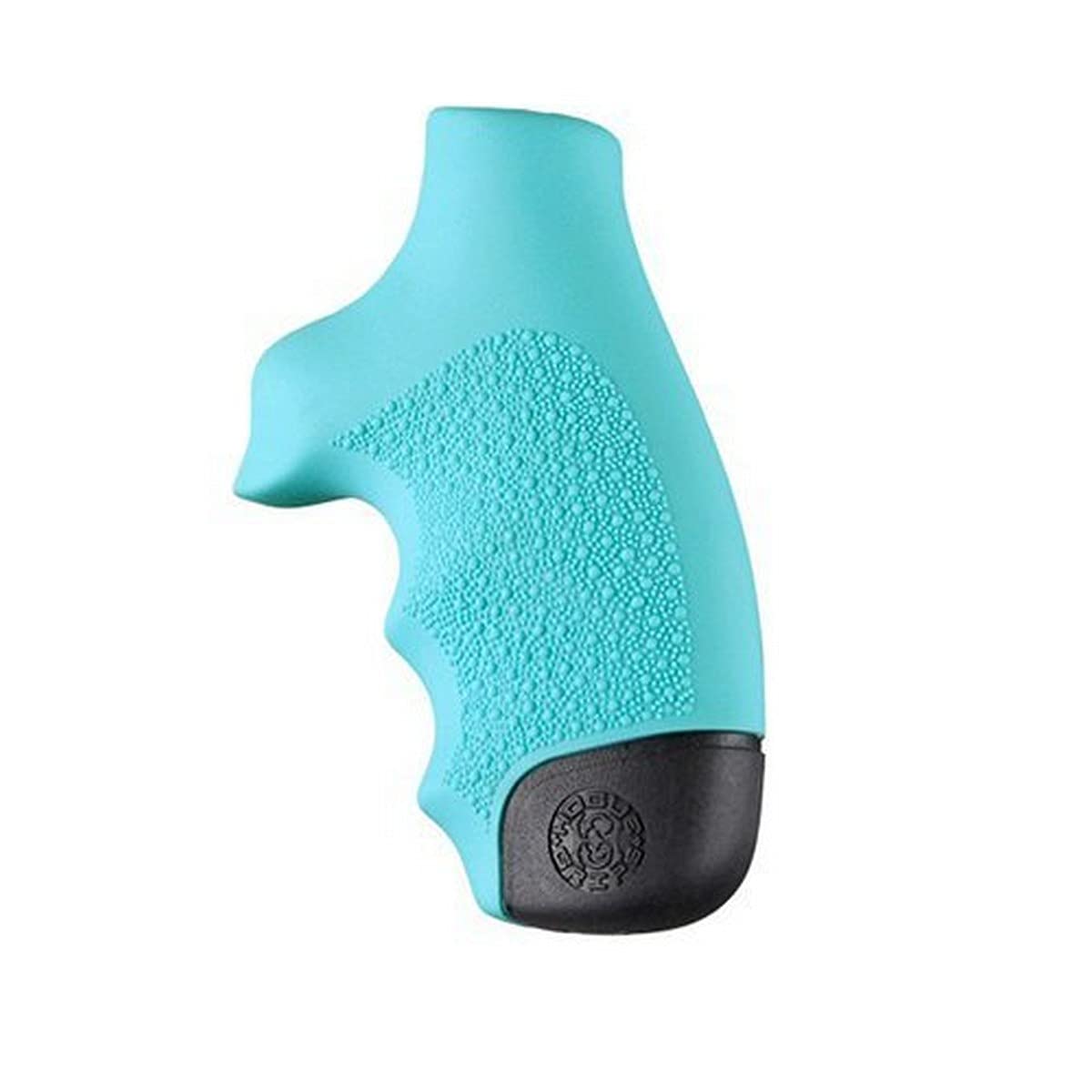 Hogue 60004 S&W J Frame Round Butt Rubber Monogrip Aqua