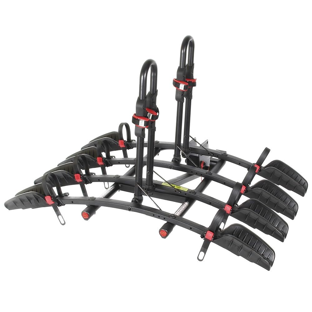 Trimax RMBR4 Road Max Hitch Mount Tray Style 4 Bike Carrier