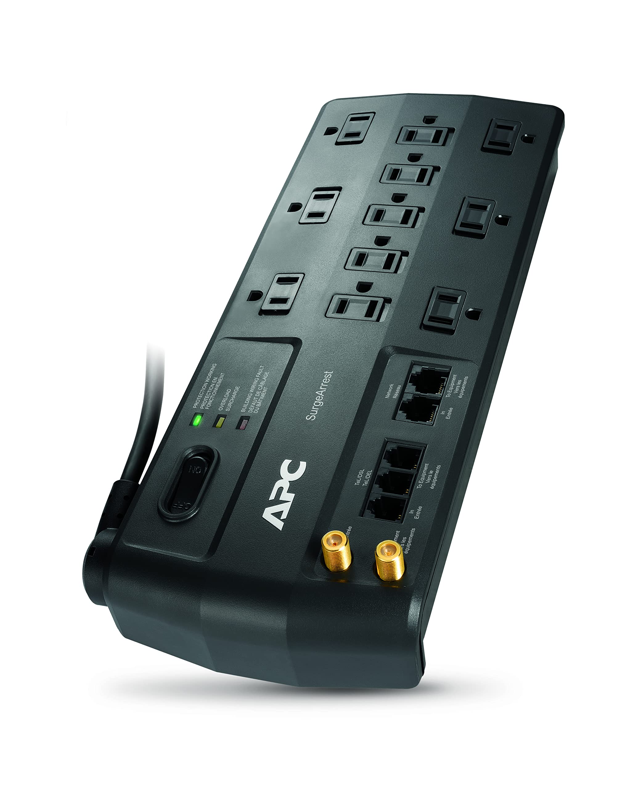 APC P11VNT3 11-Outlet Performance SurgeArrestÂ® Surge Protector
