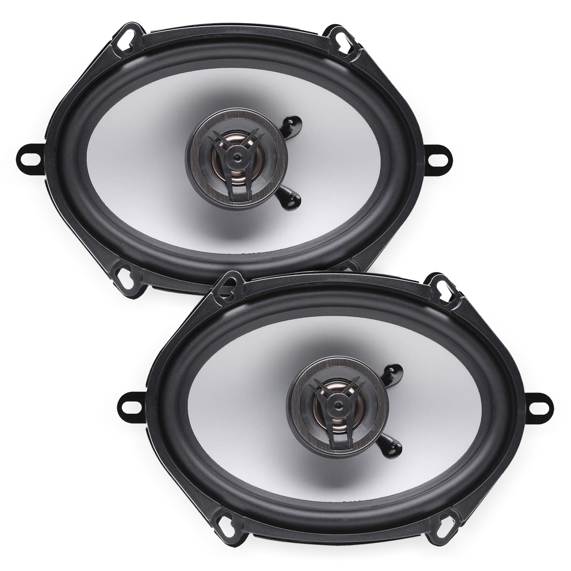 Crunch CS5768CX 5x7 6x8" Coaxial Speakers 250w Max Pair