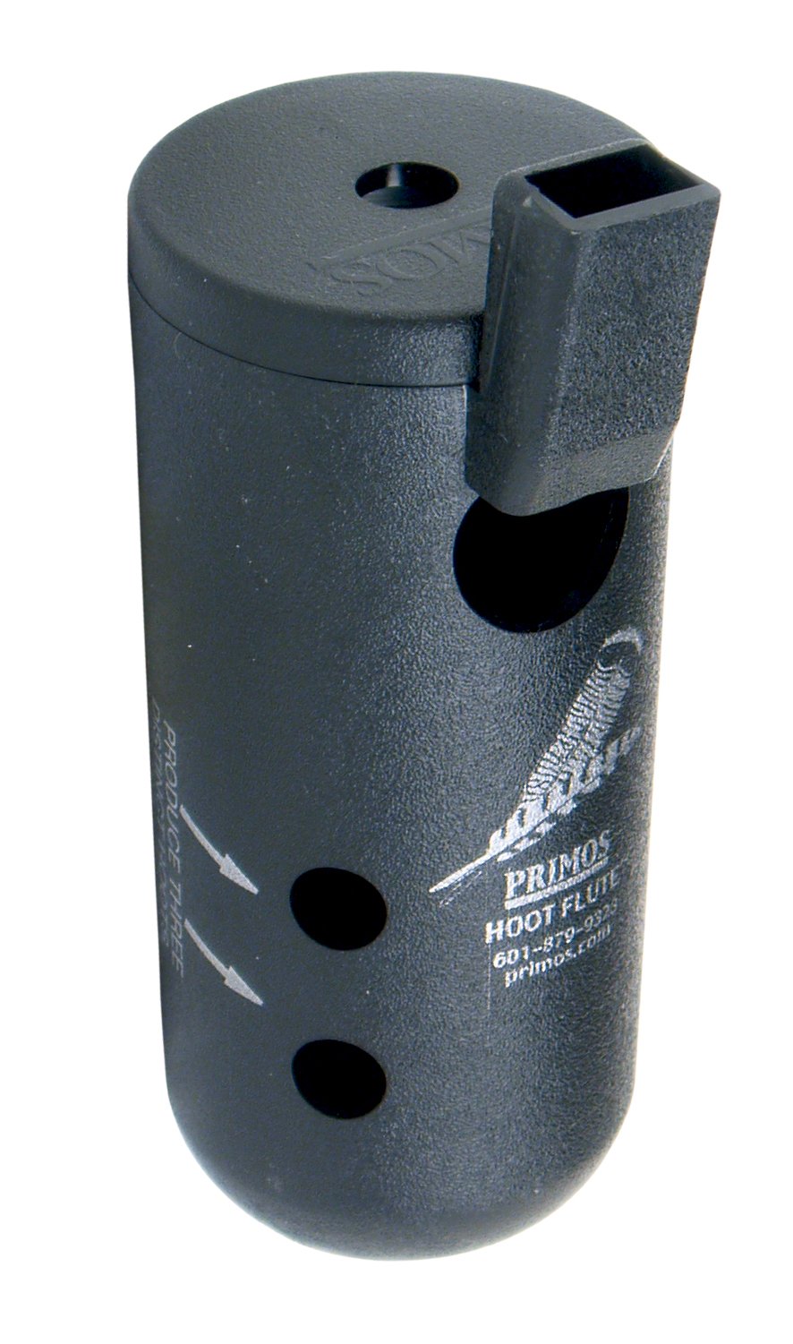 Primos Hunting Hoot Flute Owl Call, Turkey Hunting Owl Call 314, Black
