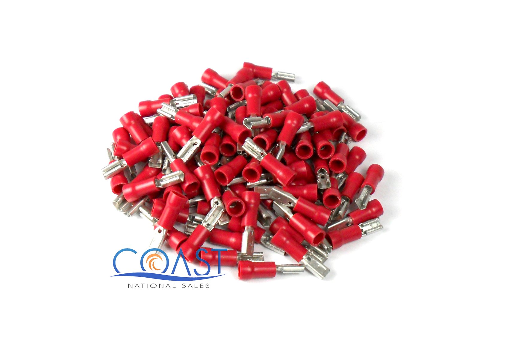 XSCORPION FD110R Quick Disconnect 18/22ga. Female Red (100 pack)