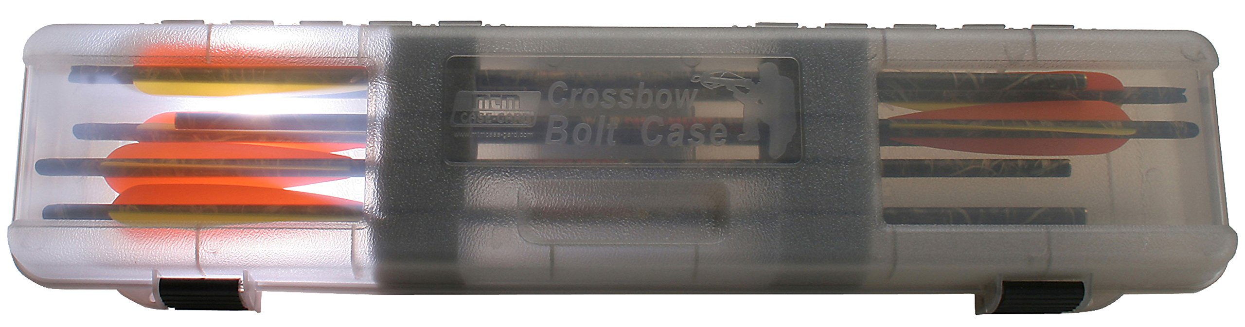 MTM BHCB41 Crossbolt Case 12 Bolts Up To 23 Inch Clear Smoke
