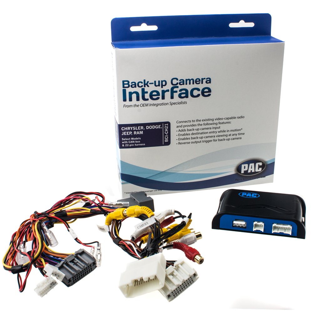 PAC BCICH21 Backup Camera/Navi Unlock Interface for Chrysler/Dodge/Jeep