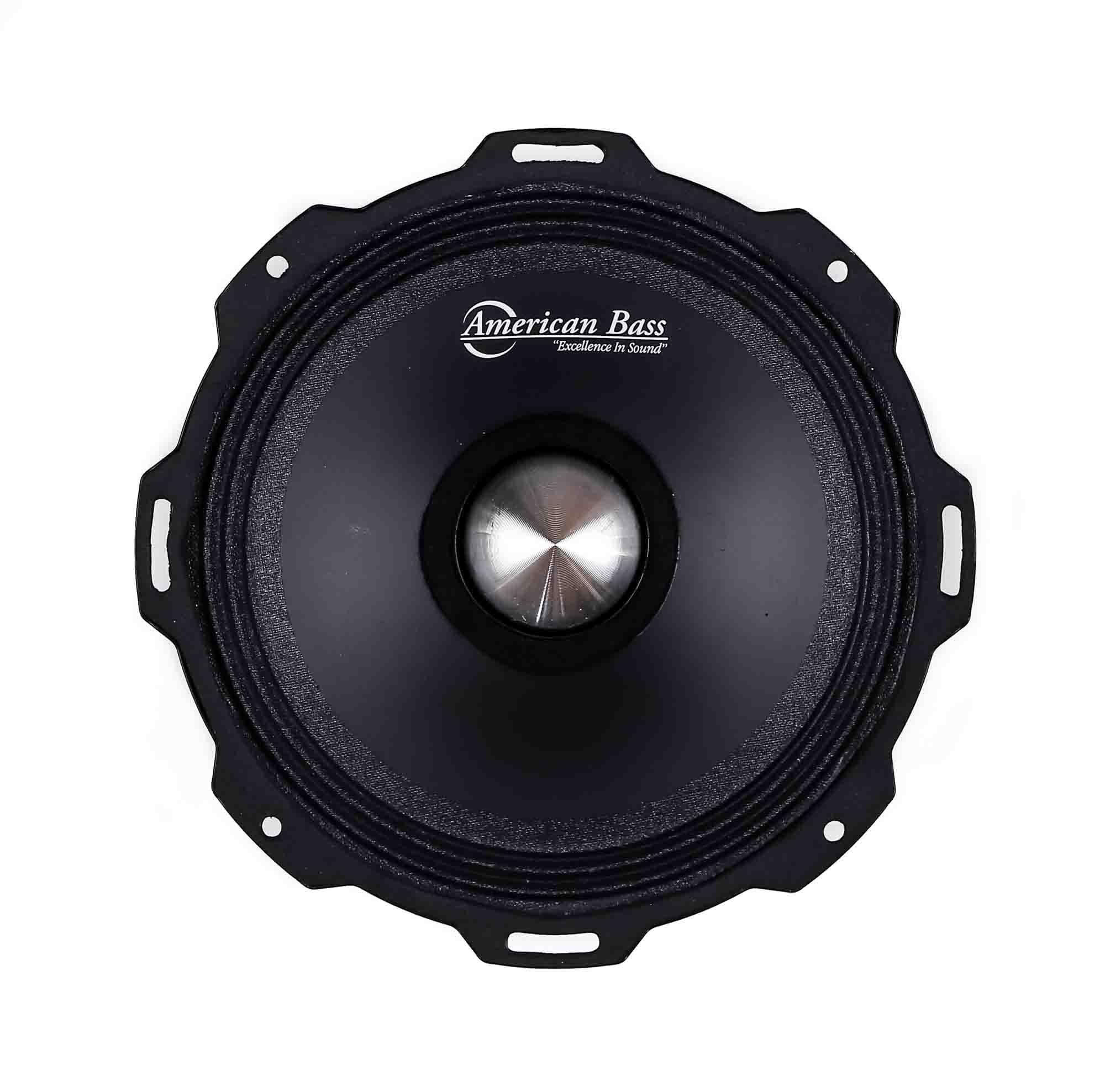 American Bass GF65MR Godfather 6.5" Mid-Range 600 Watts Max 4 ohm Sold Each