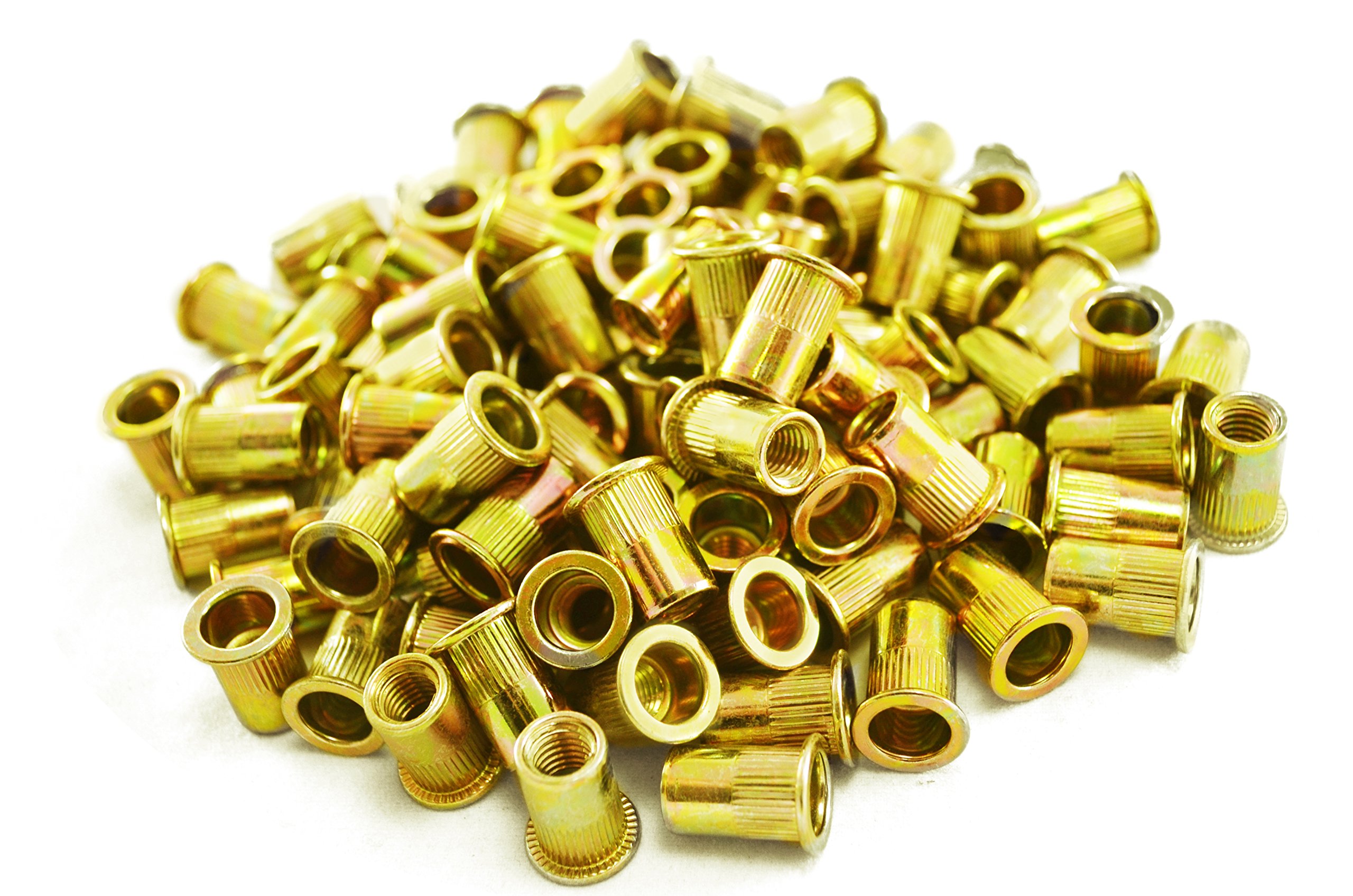 Astro Pneumatic Tool RN8M M8 8mm Steel Rivet Nuts (100 Piece)