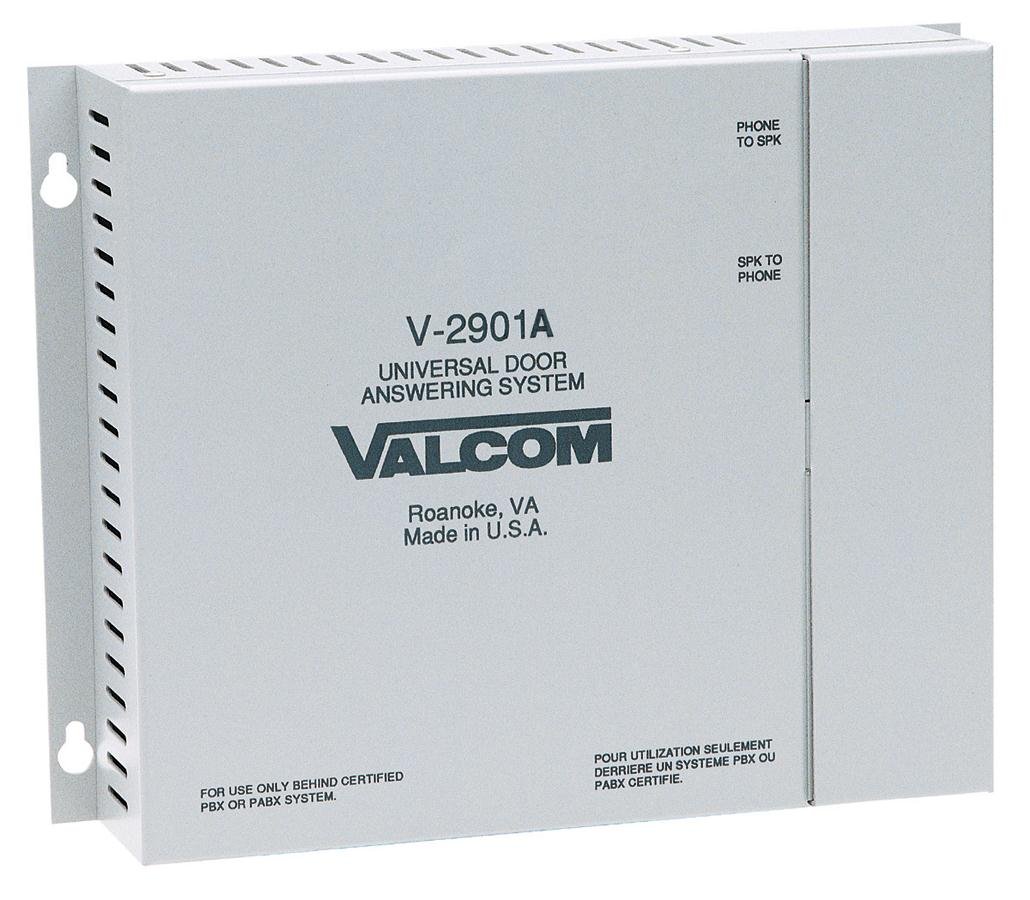 Valcom V-2901A Door Answer Device - Single