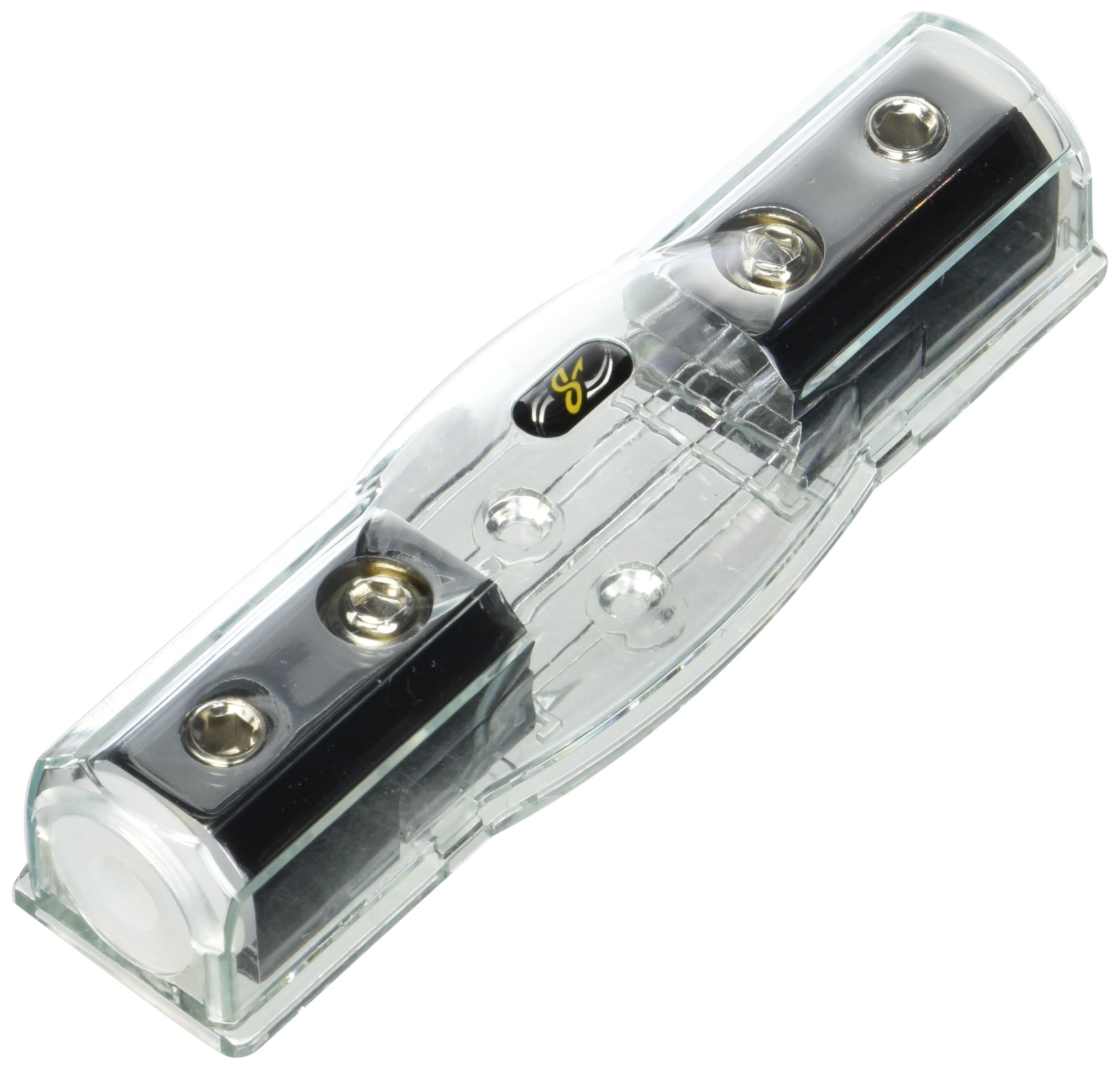 Stinger SHD201 HPM Series Inline ANL Fuse Holder with (1) 1/0 or 4 AWG Input and (1) 1/0 or 4 AWG Output