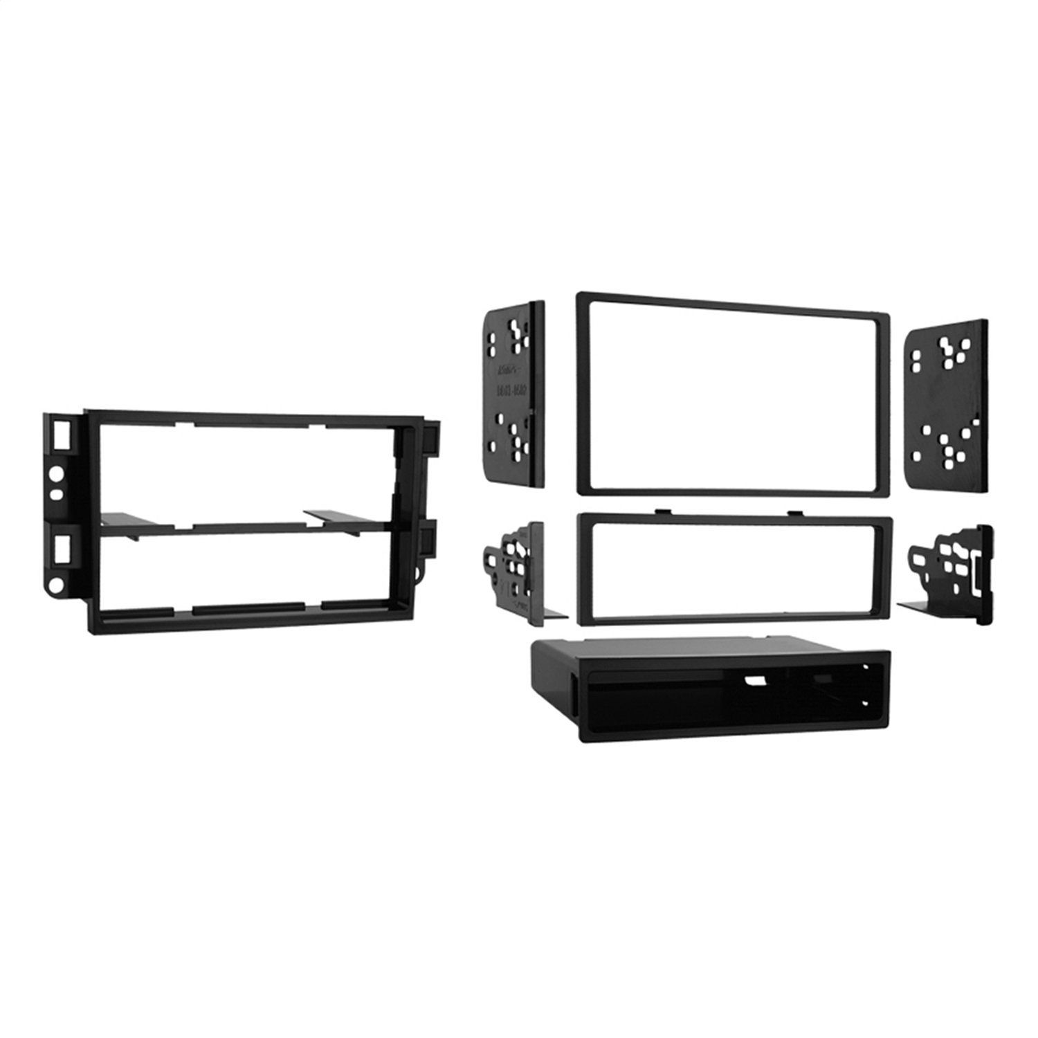 Metra 99-3306 Double-DIN or Single-DIN Stereo Installation Dash Kit Fits Select 2007-2011 Chevrolet Aveo / 2009-2010 Pontiac G3