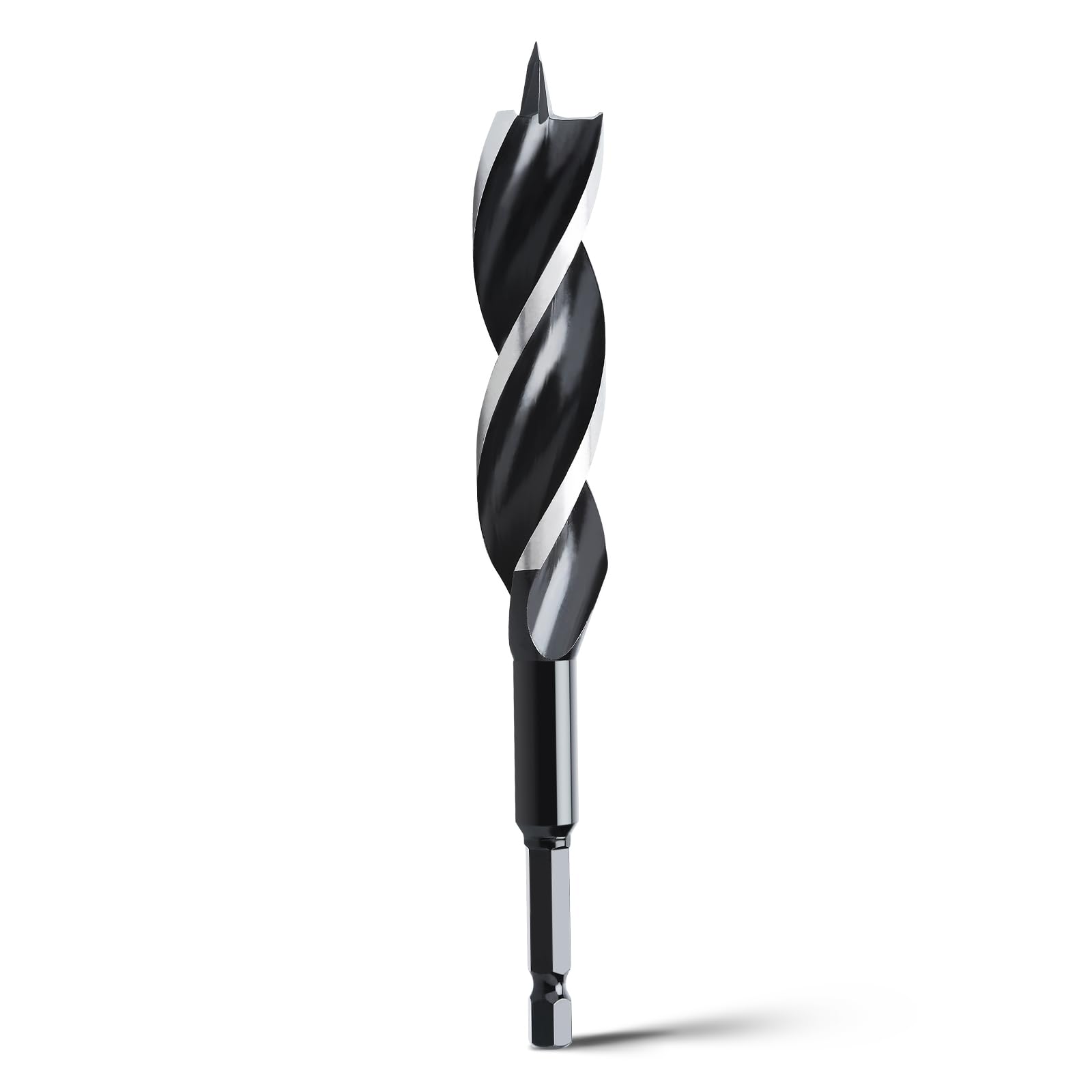 WOBLLMX 3/4" x 6" Auger Drill Bit for Soft and Hard Wood,Hex Shank