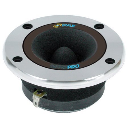 Pyle PDBT19 3.75'' 300 Watt Aluminum Bullet Titanium Horn Tweeter pair