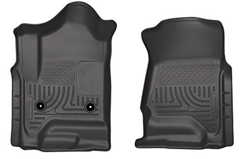 Husky 18231 Front Floor Liners For Select 14-18 Silverdo/Sierra/Escalade/Tahoe
