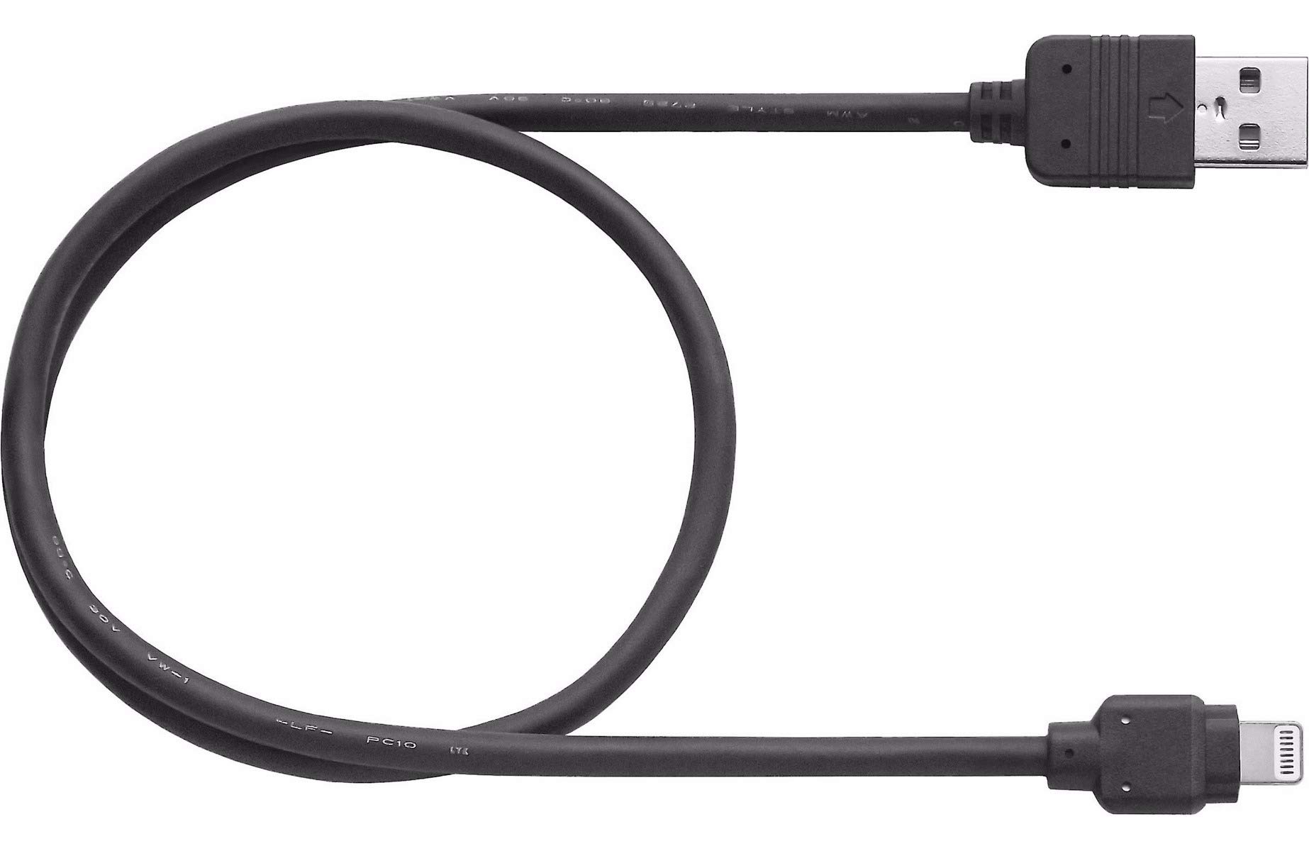 Pioneer Cd-Iu52 Usb To Lightning Interface Cable For Ipod/Iphone (Audio Only)