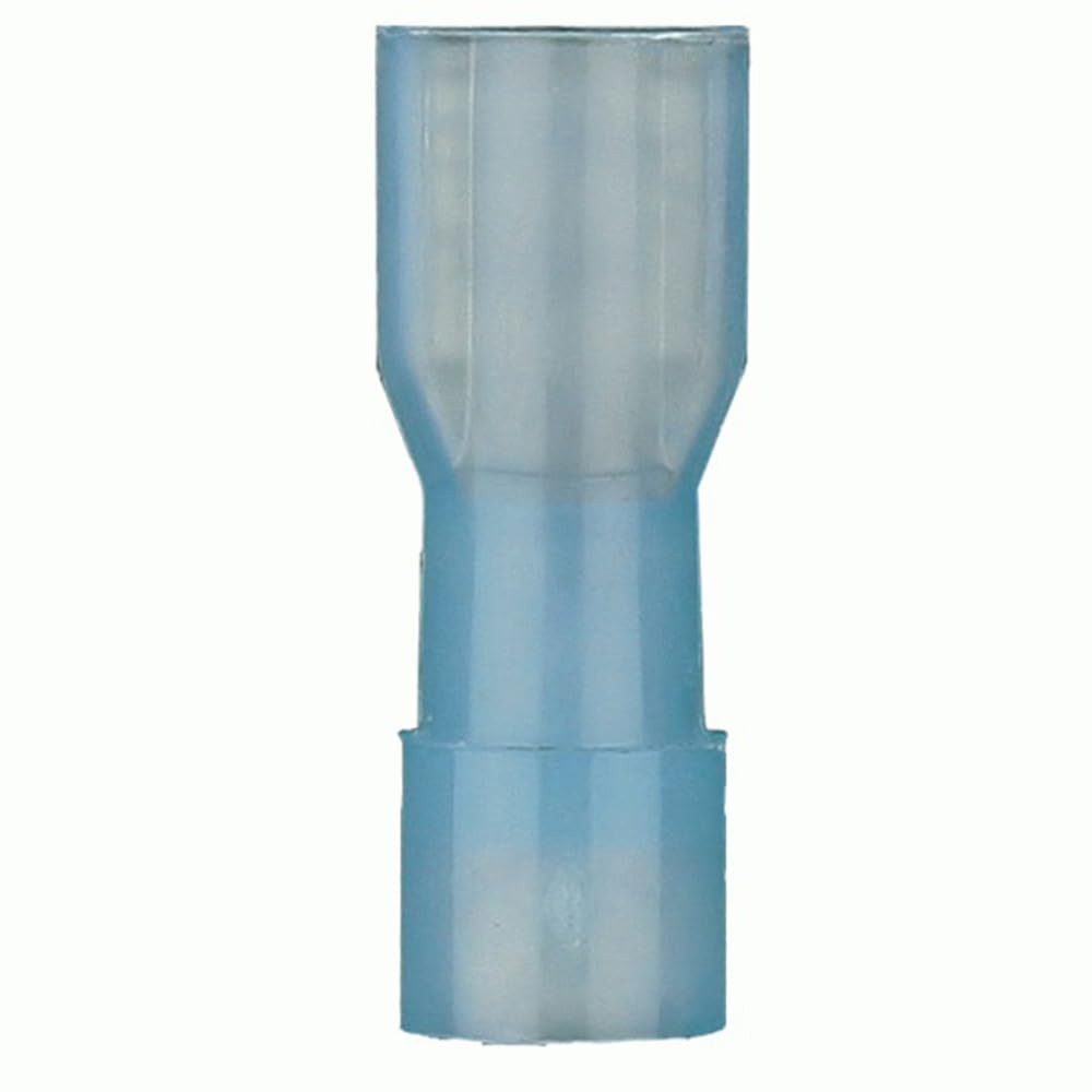 Install Bay BNFD110F Fully Insulated Nylon 16/14-Gauge .110 Female, Blue (100-Pack)