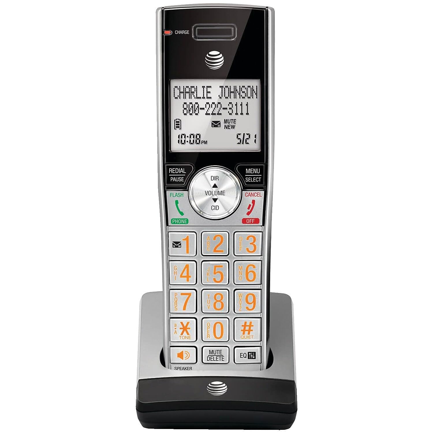 AT&T  CL80115 CL80115 DECT 6.0 Cordless Expansion Handset