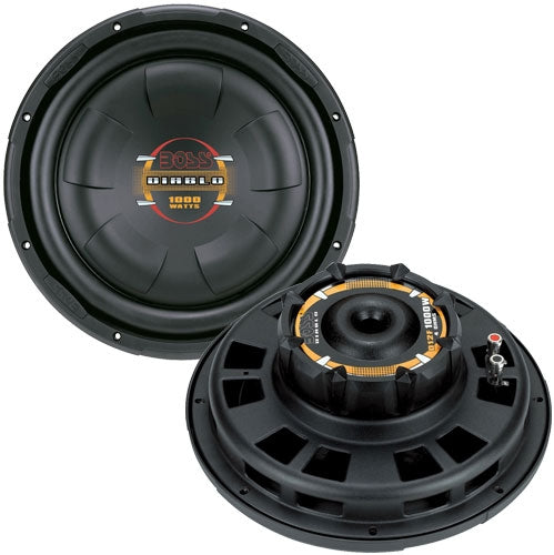 Boss Audio D12F 12" 1000 Watt Low Profile Car Subwoofer