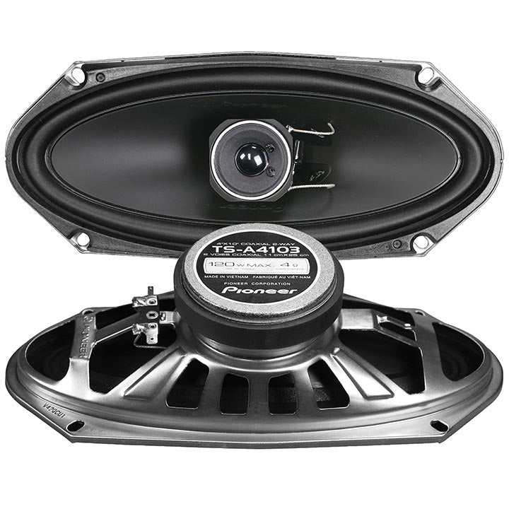 Pioneer TSA4103 4" x 10" 2 Way 120 Watt Car Speakers (pair)
