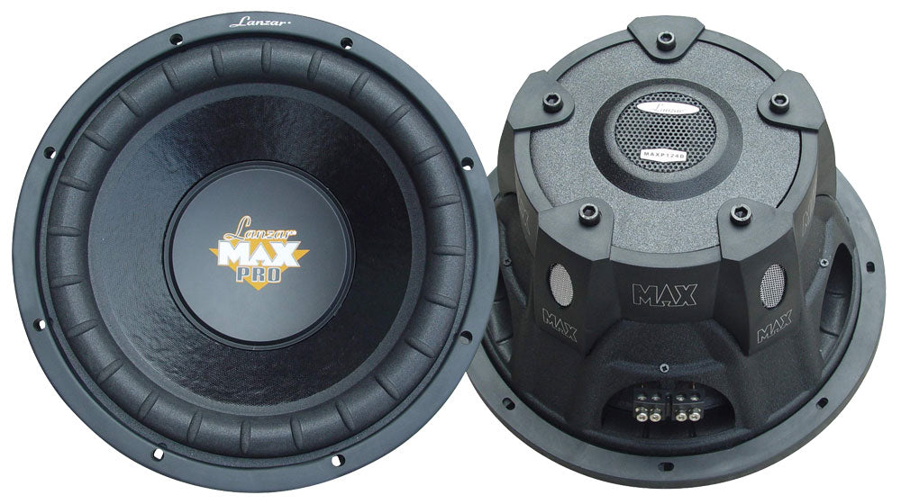 Lanzar MAXP154D 15" 2000 Watt Dual Voice Coil DVC Car Subwoofer