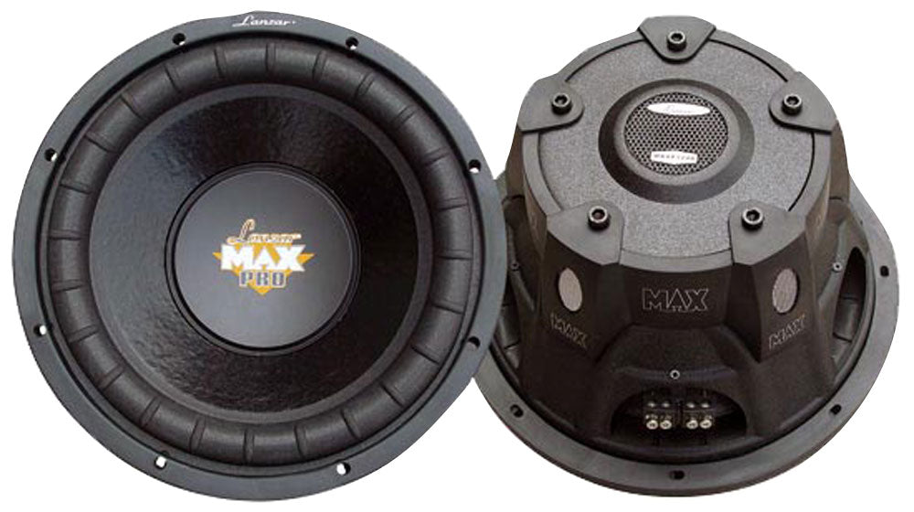 Lanzar MAXP64 6.5" 600 Watt Small Enclosure Car Subwoofer