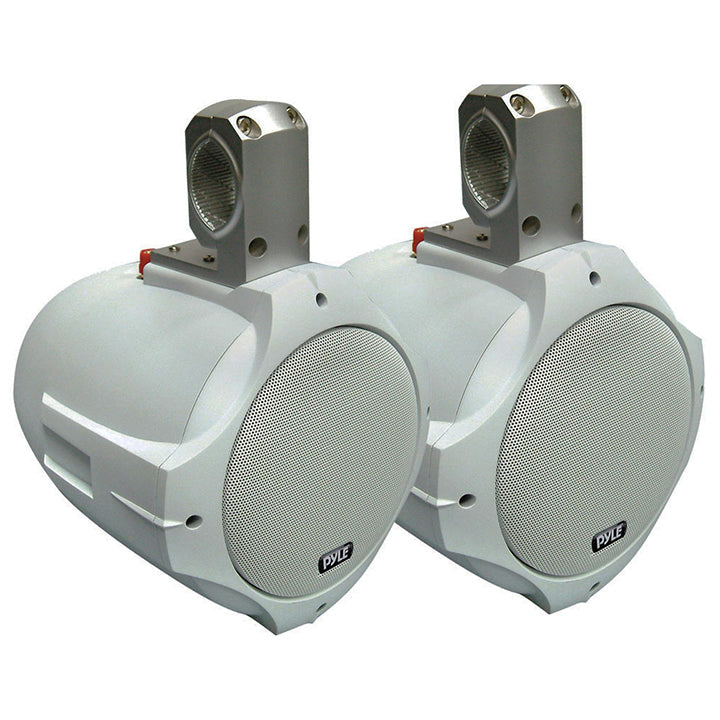 Pyle PLMRW85 8" 2 Way 300 Watt Wakeboard Marine Boat Speakers