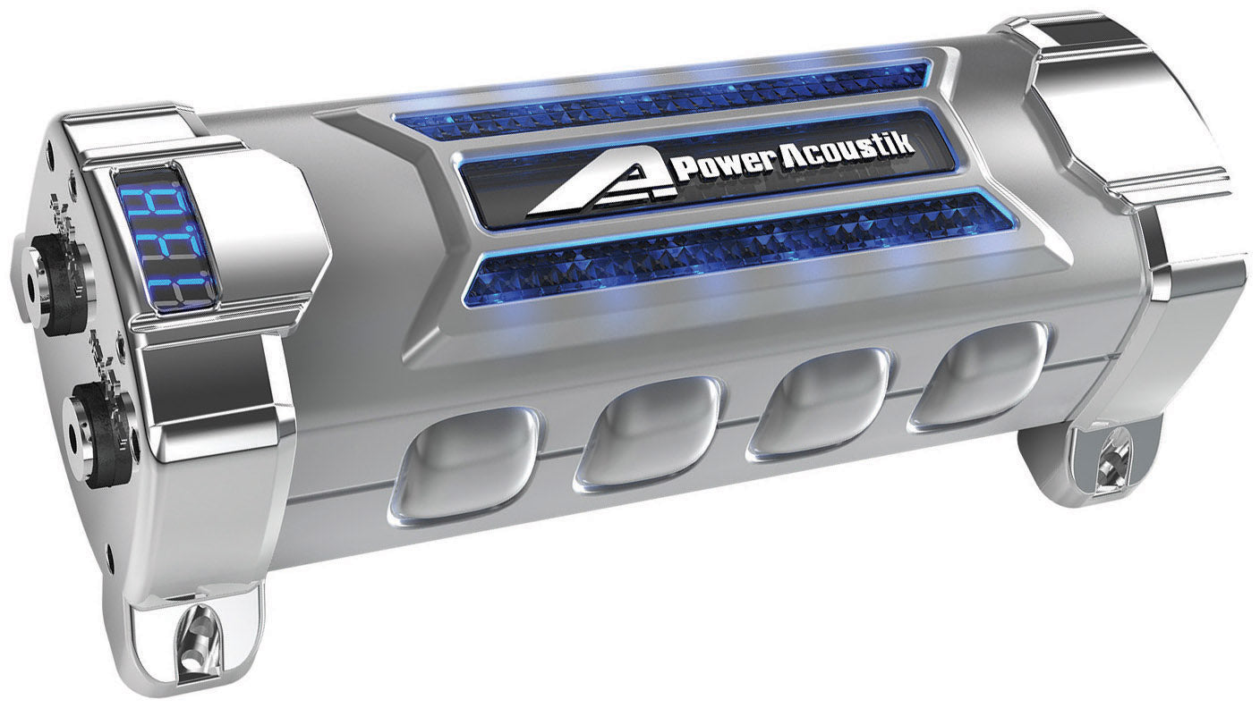 Power Acoustik PCX5F 5 Farad Digital Car Capacitor