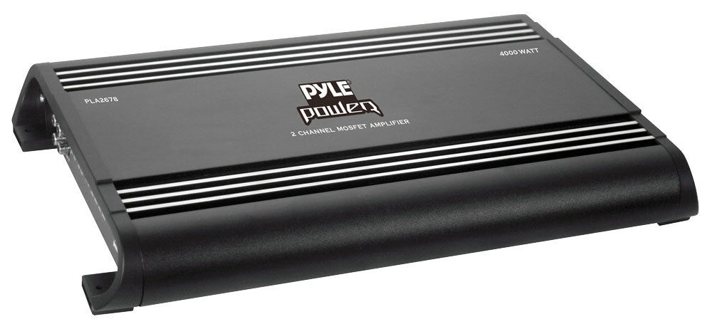 Pyle PLA2678 4000 Watt 2 Channel Super Power Car Amplifier