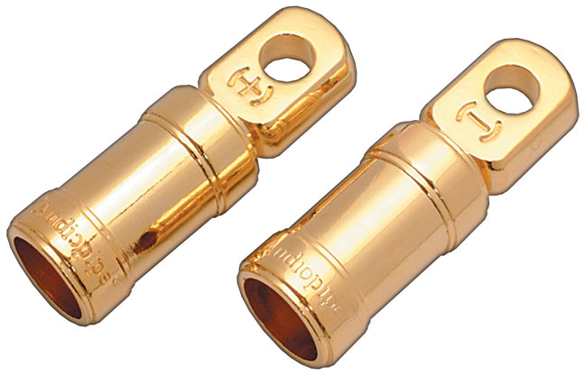 Audiopipe BTC10 Gold 1/0 Gauge Ring Terminal(pair)