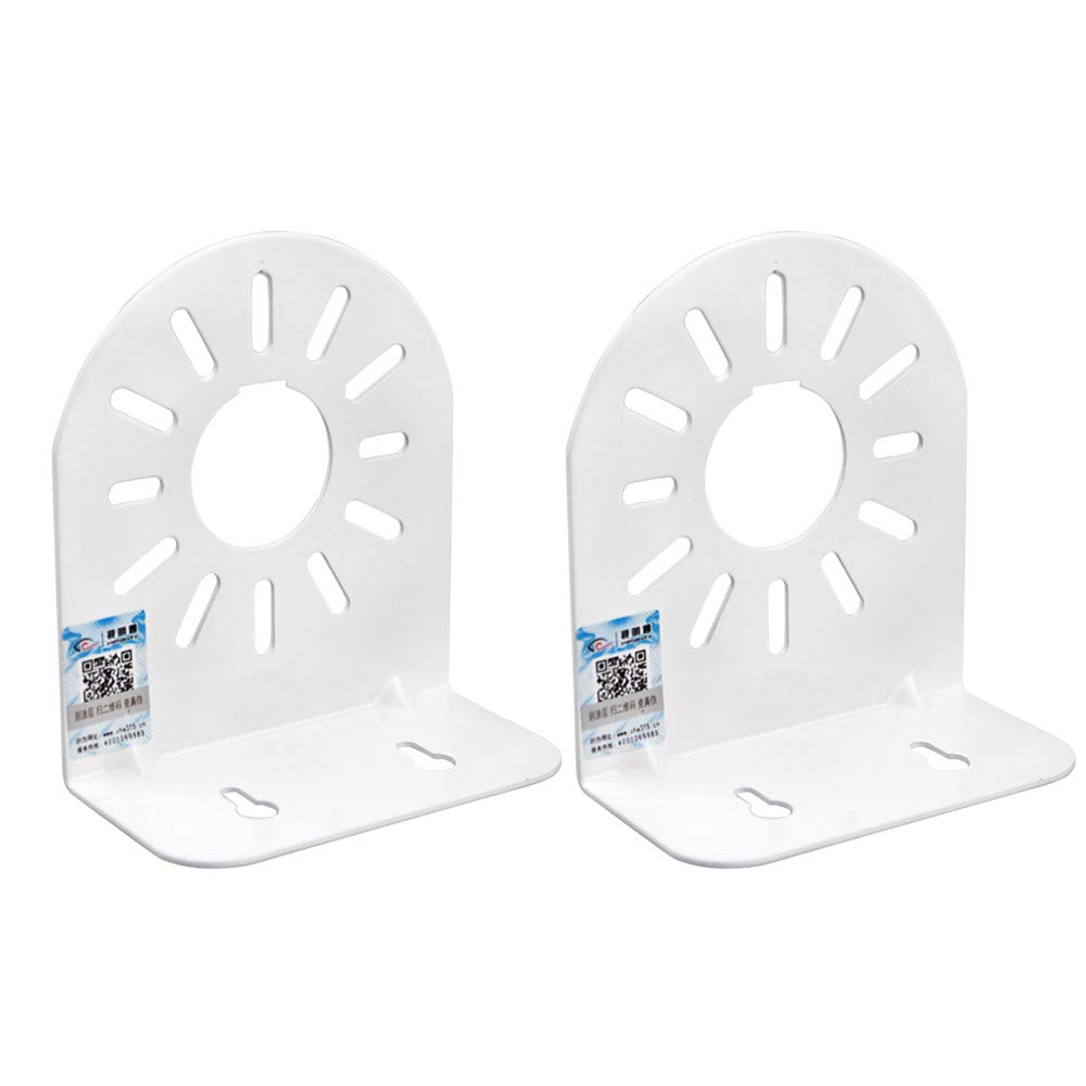compcctv L-Shape Dome Camera Bracket,Universal Wall Ceiling Mount Bracket for Security CCTV Hikvision Dome Camera, CCTV Security Camera Mount Bracket/(2 Pack)