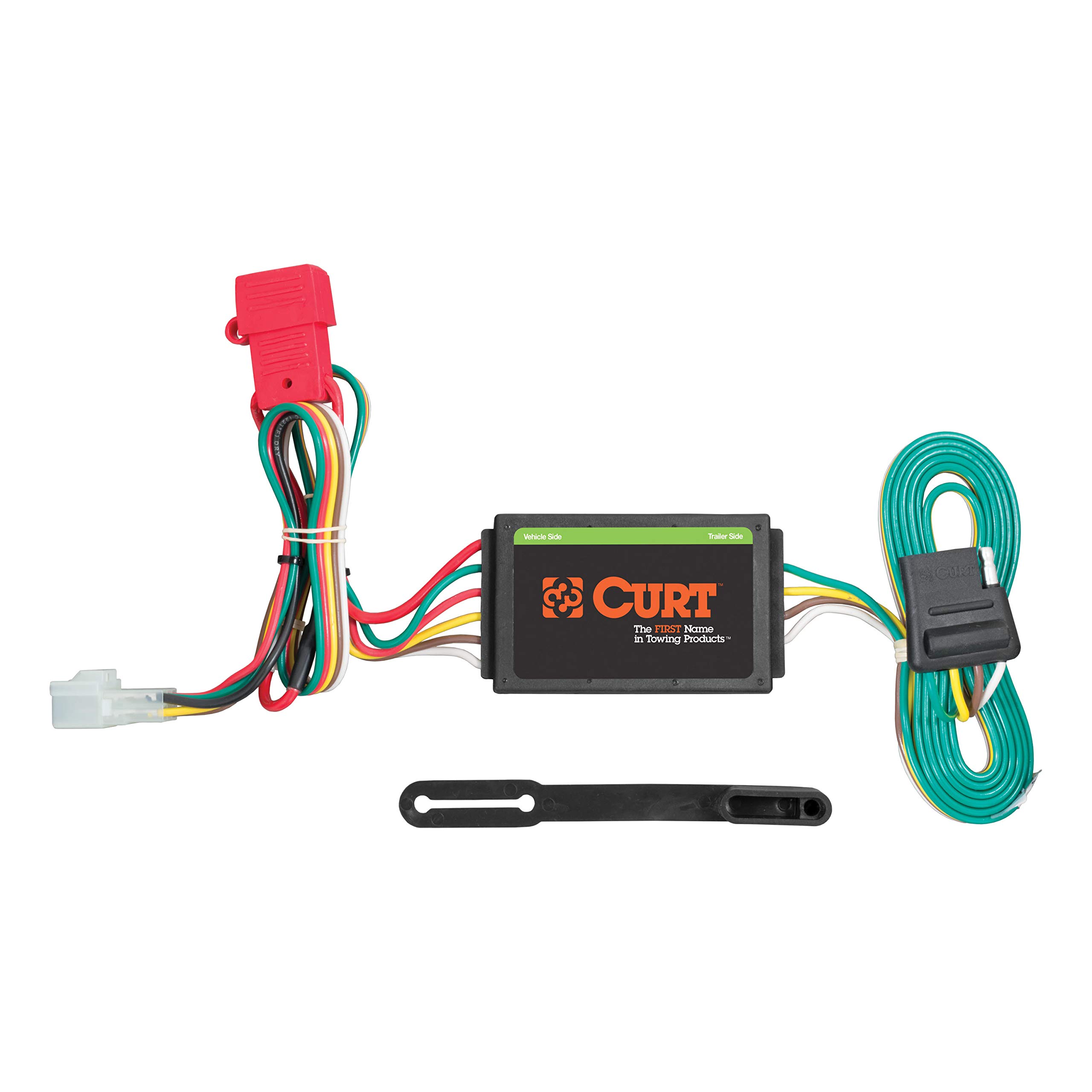 CURT 55370 Vehicle-Side Custom 4-Pin Trailer Wiring Harness for Select Subaru Forester, Legacy, Outback, B9 Tribeca, WRX