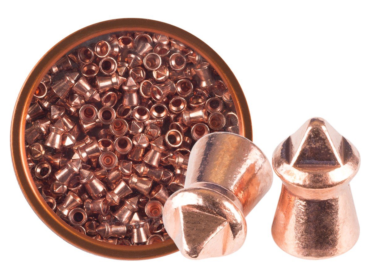 Gamo 632282054 Luxor CU Sharp Pyramid Hunting Pellets 0.177 Caliber 150 Count
